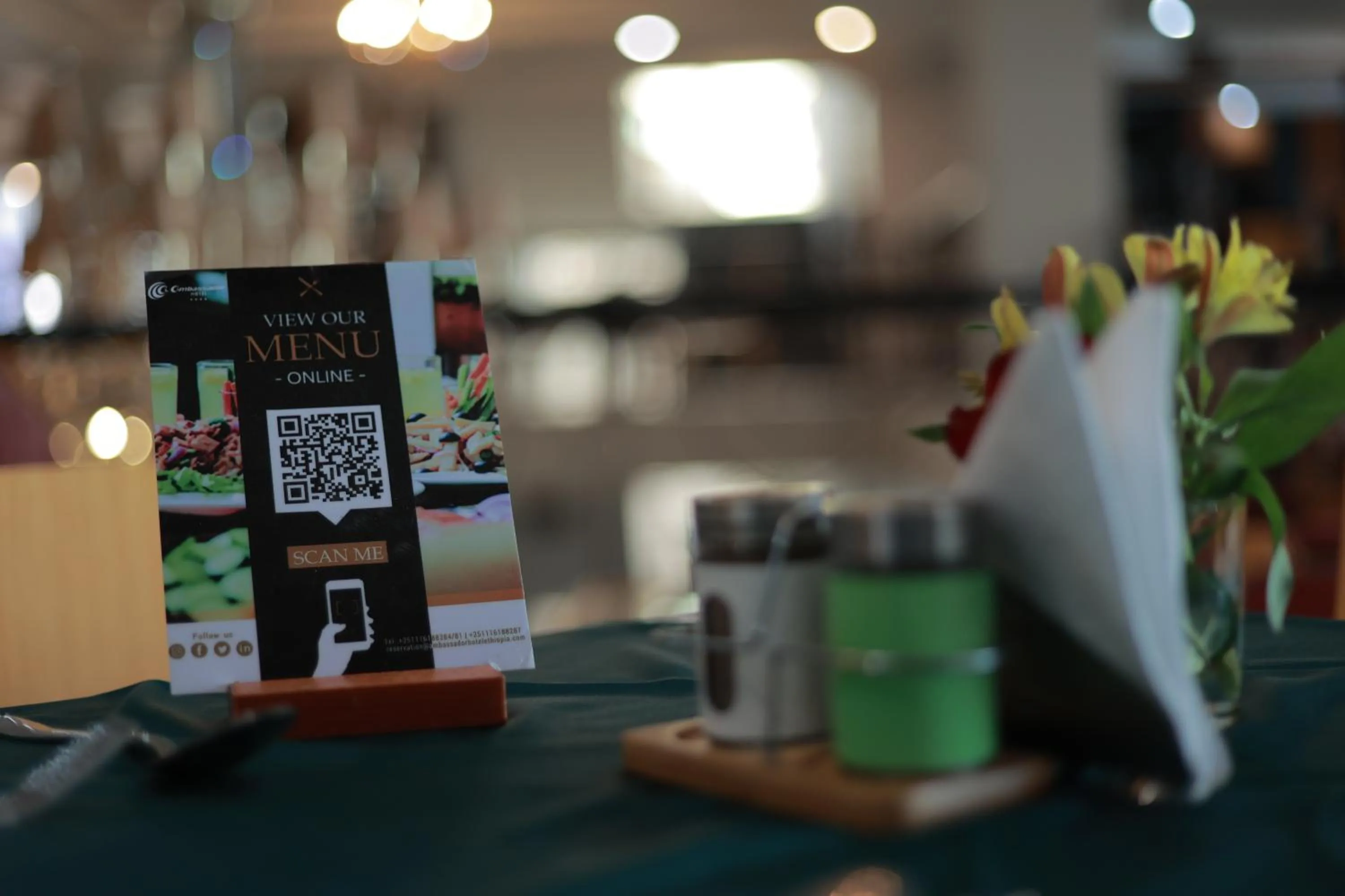 Restaurant/places to eat in Ambassador Hotel