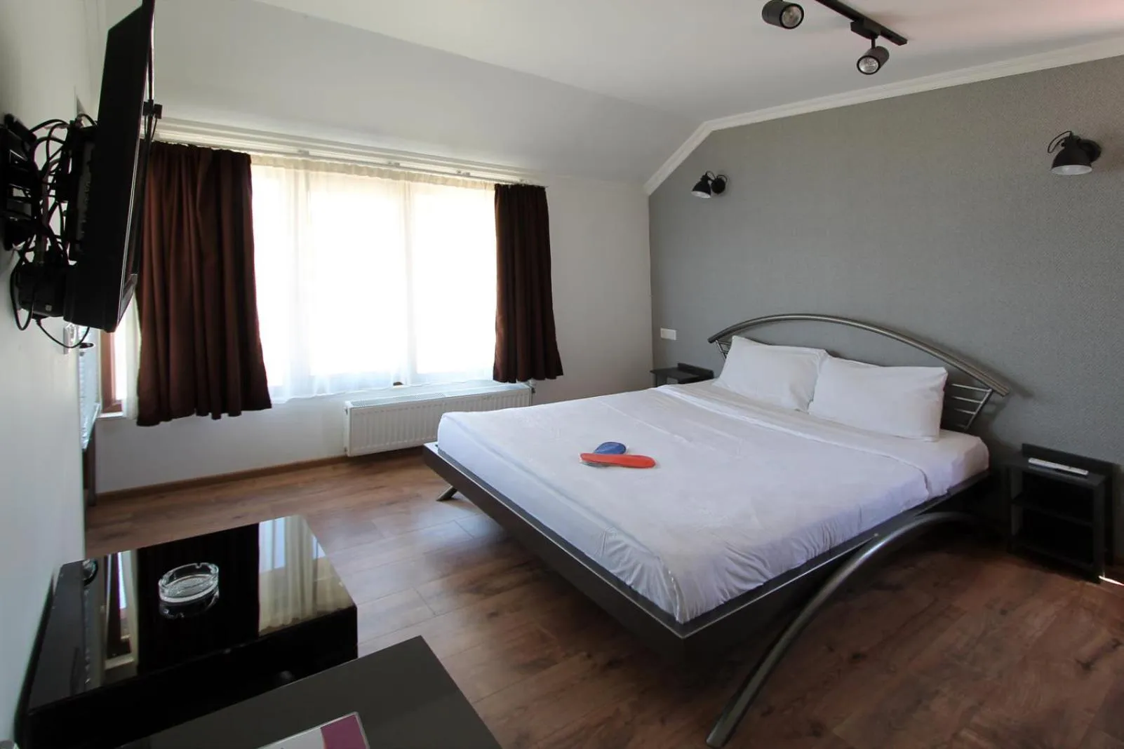 Bed in Aphra Hotel Tbilisi