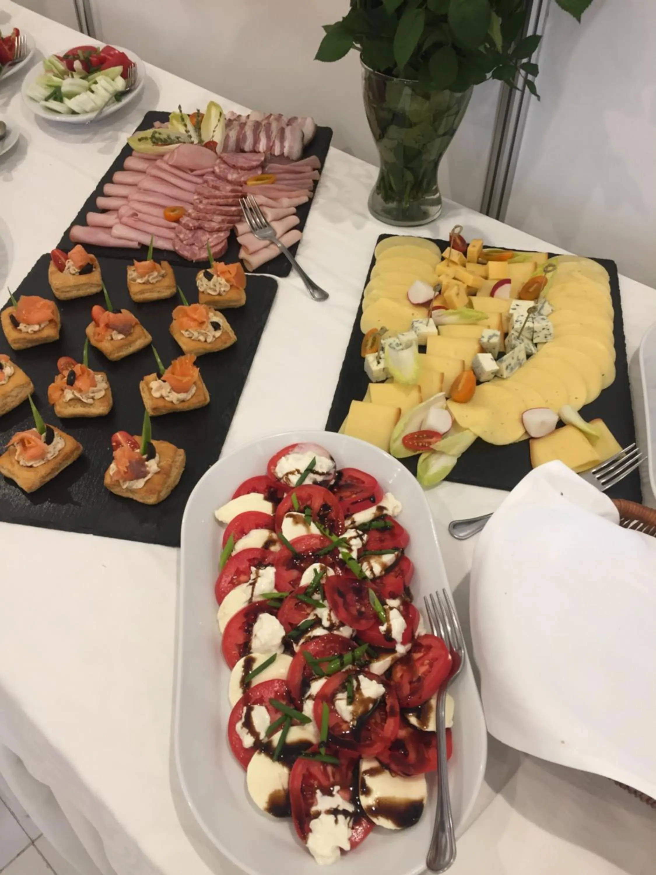 Continental breakfast in Lawendowy Dworek