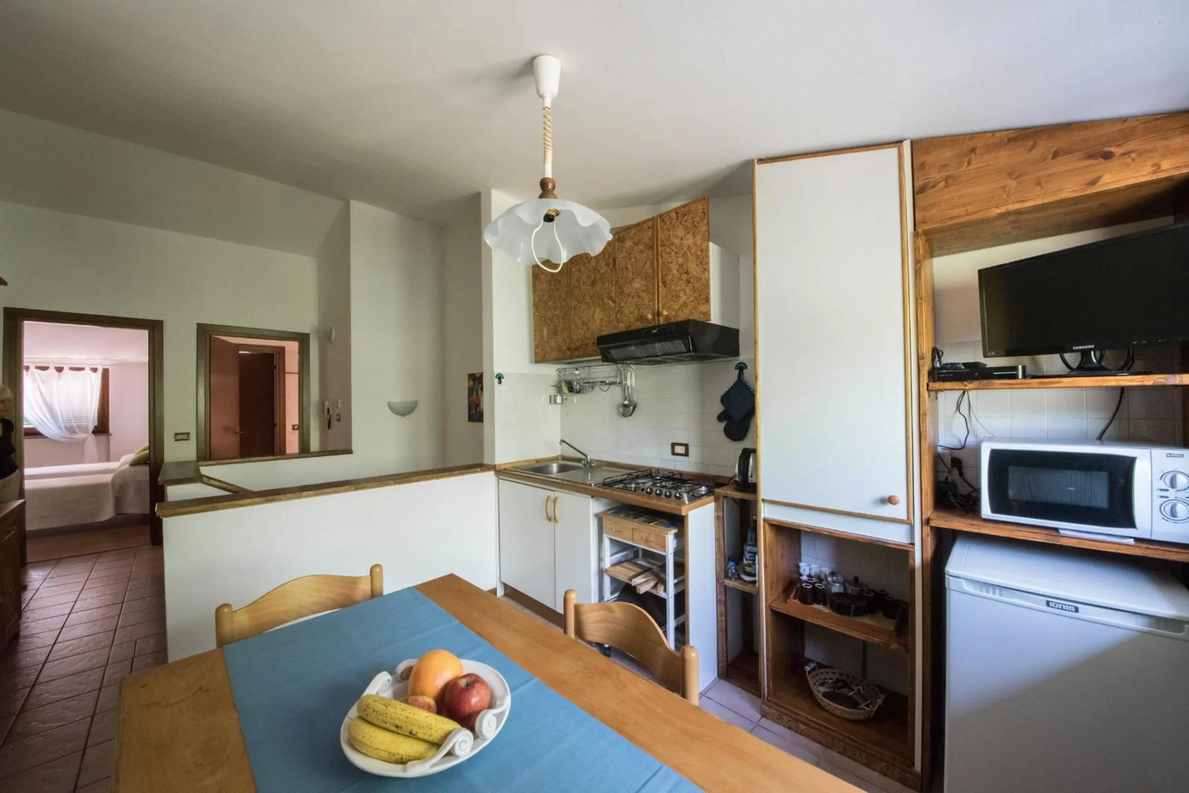 Communal kitchen, Bed in A Casa di Stella