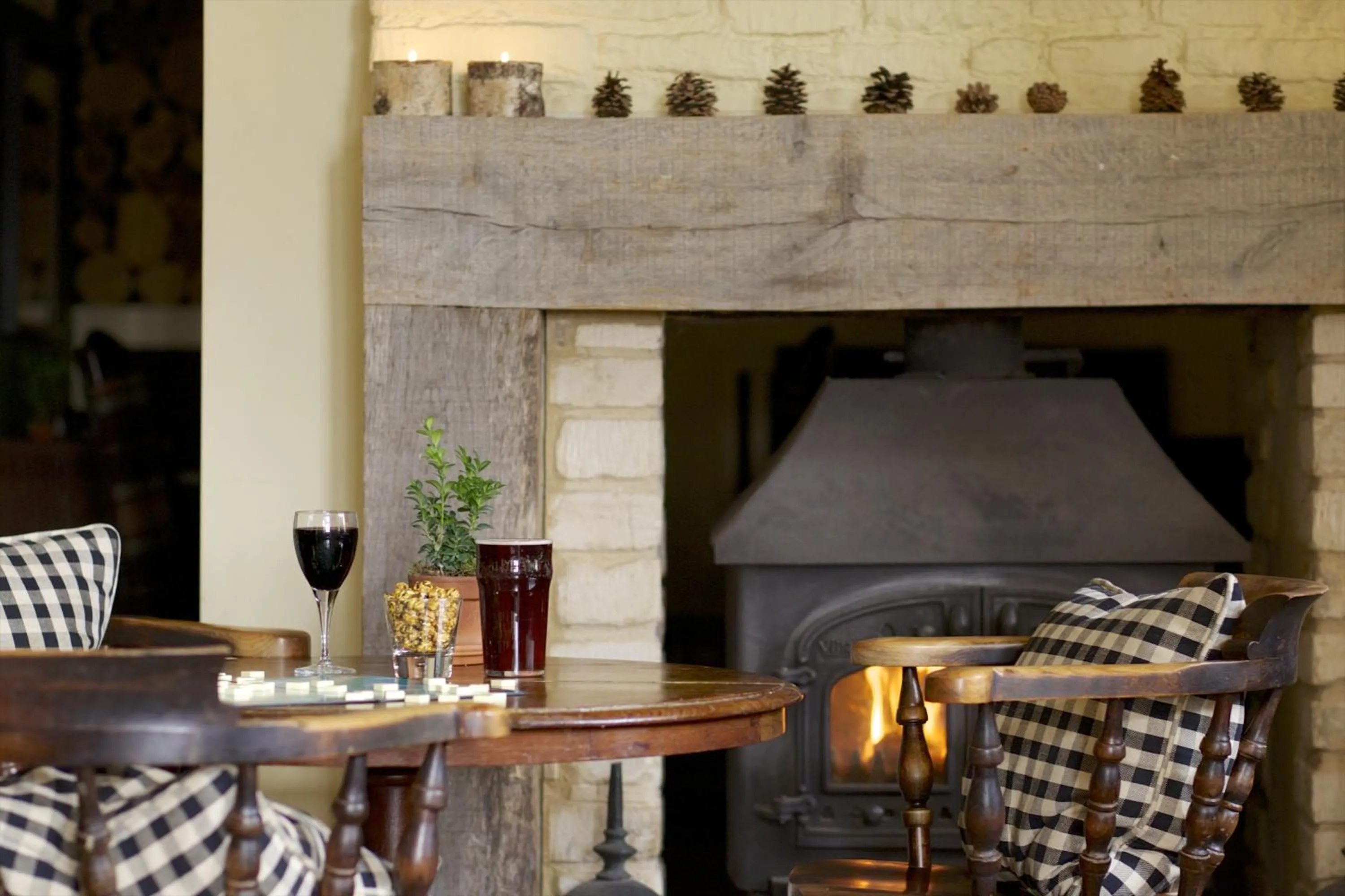 Alcoholic drinks in The Hare & Hounds Hotel