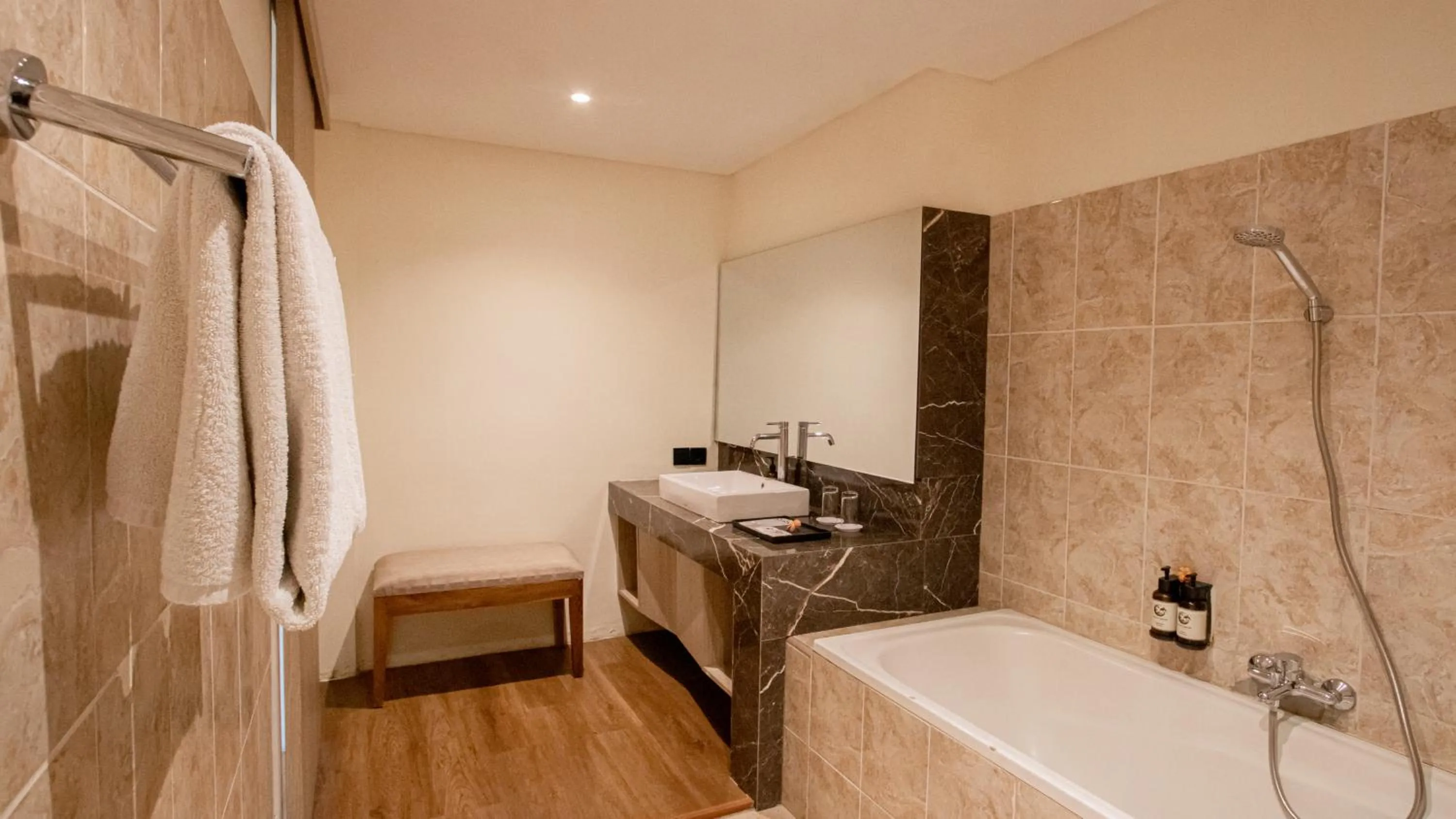 Shower in Lovina Haven Boutique Resort