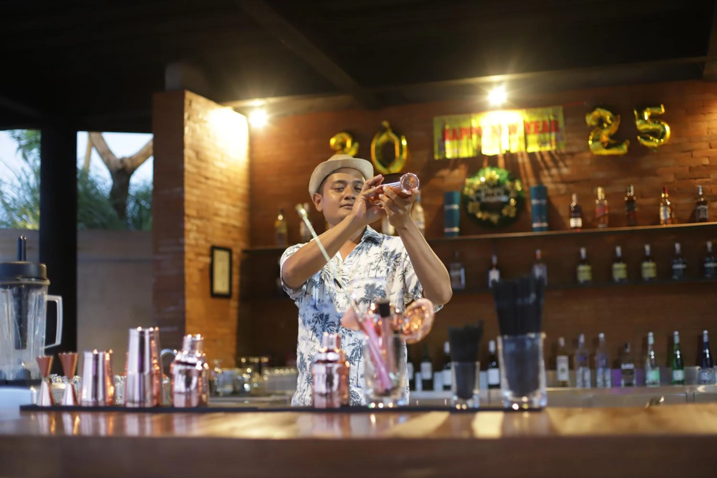 Lounge or bar in Lovina Haven Boutique Resort