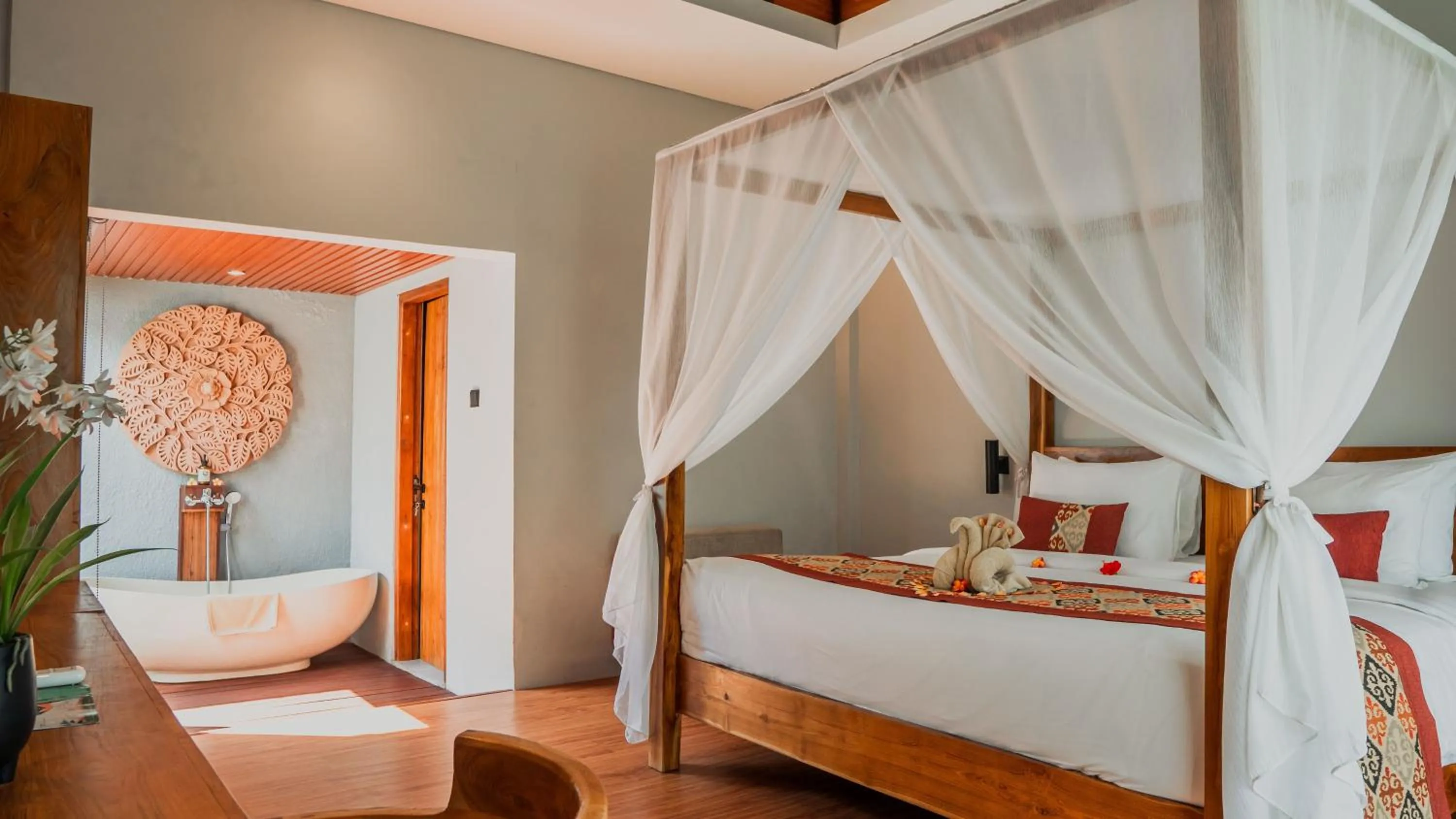 Bedroom, Bed in Lovina Haven Boutique Resort