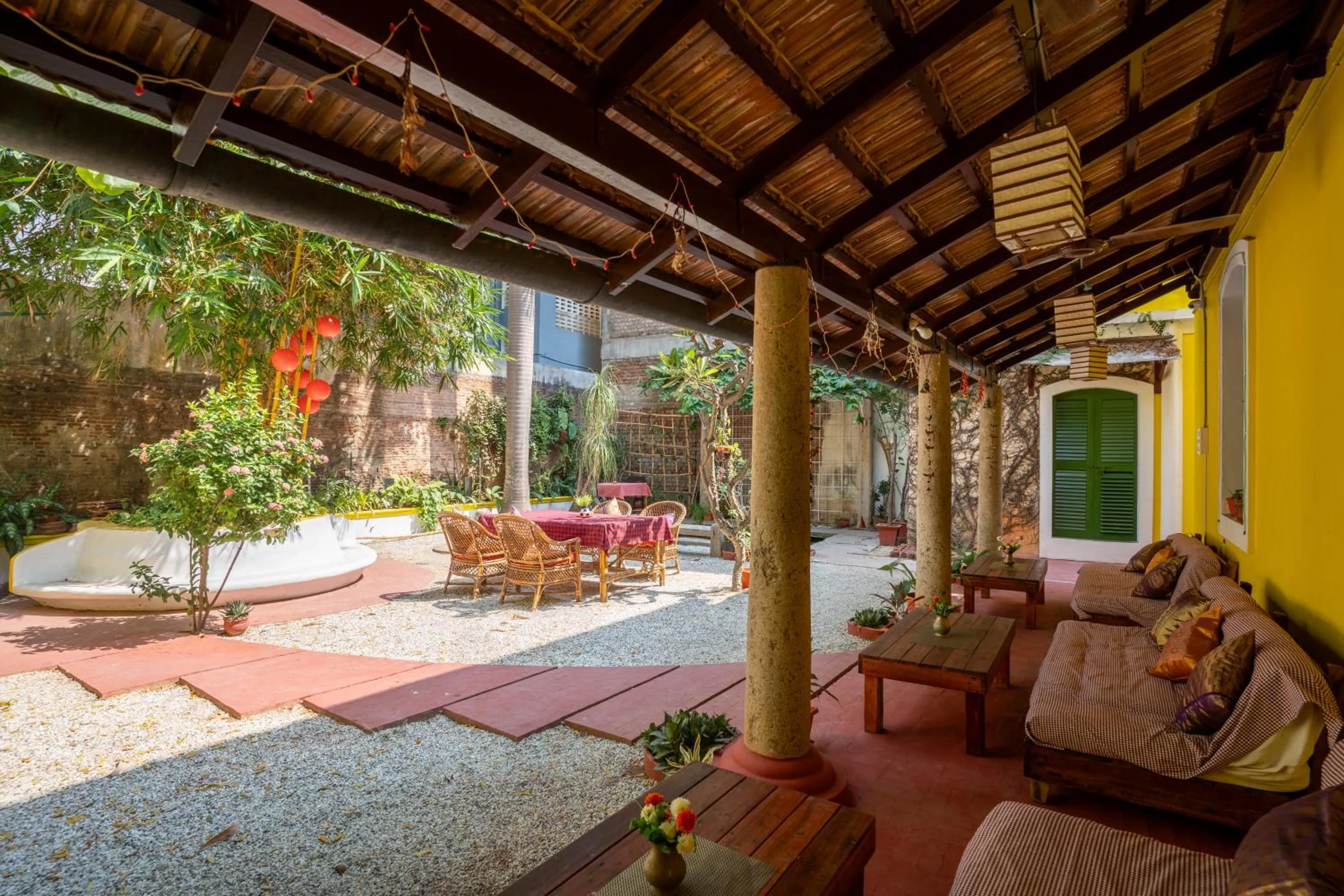 Garden in Luigi Villa