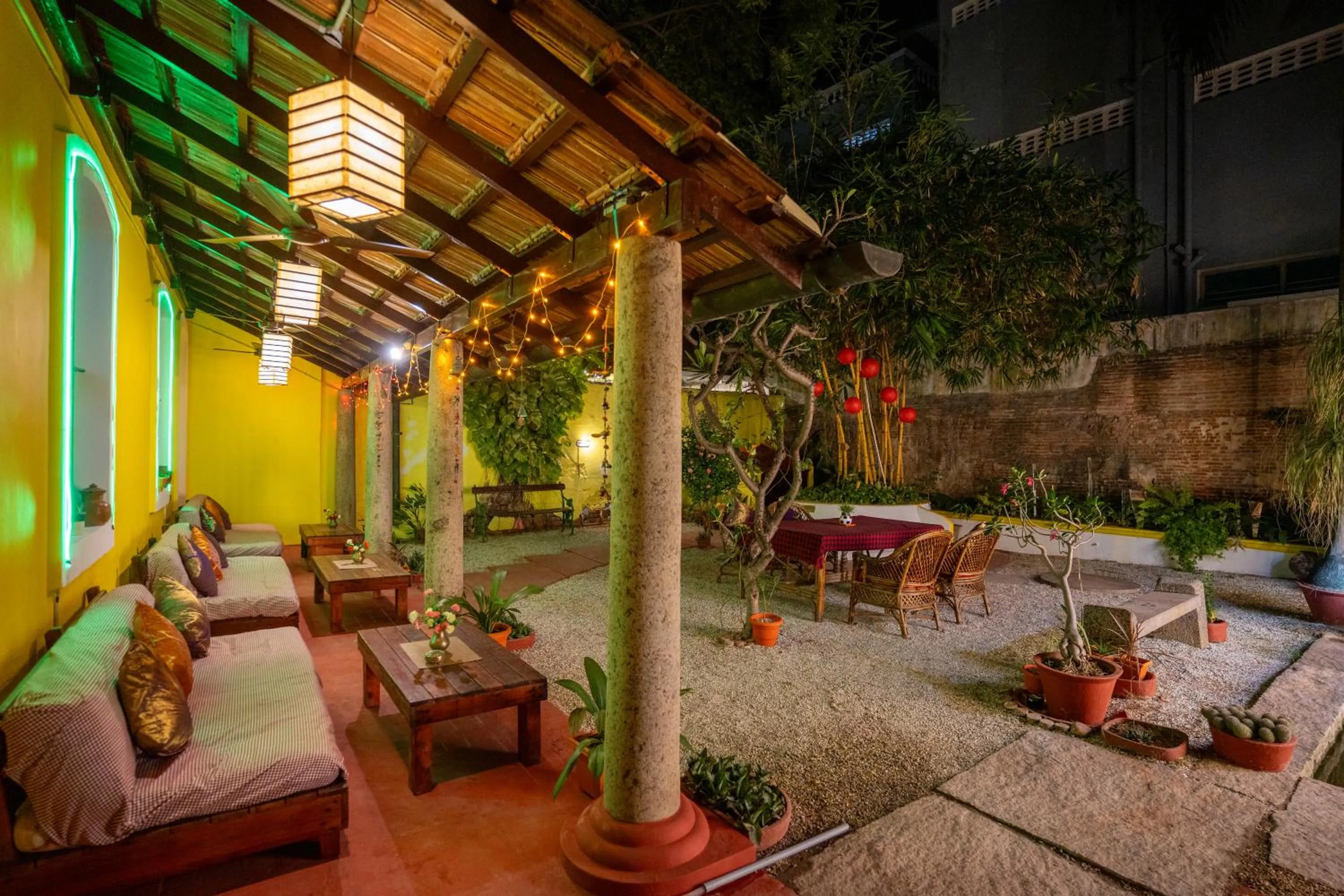 Garden in Luigi Villa