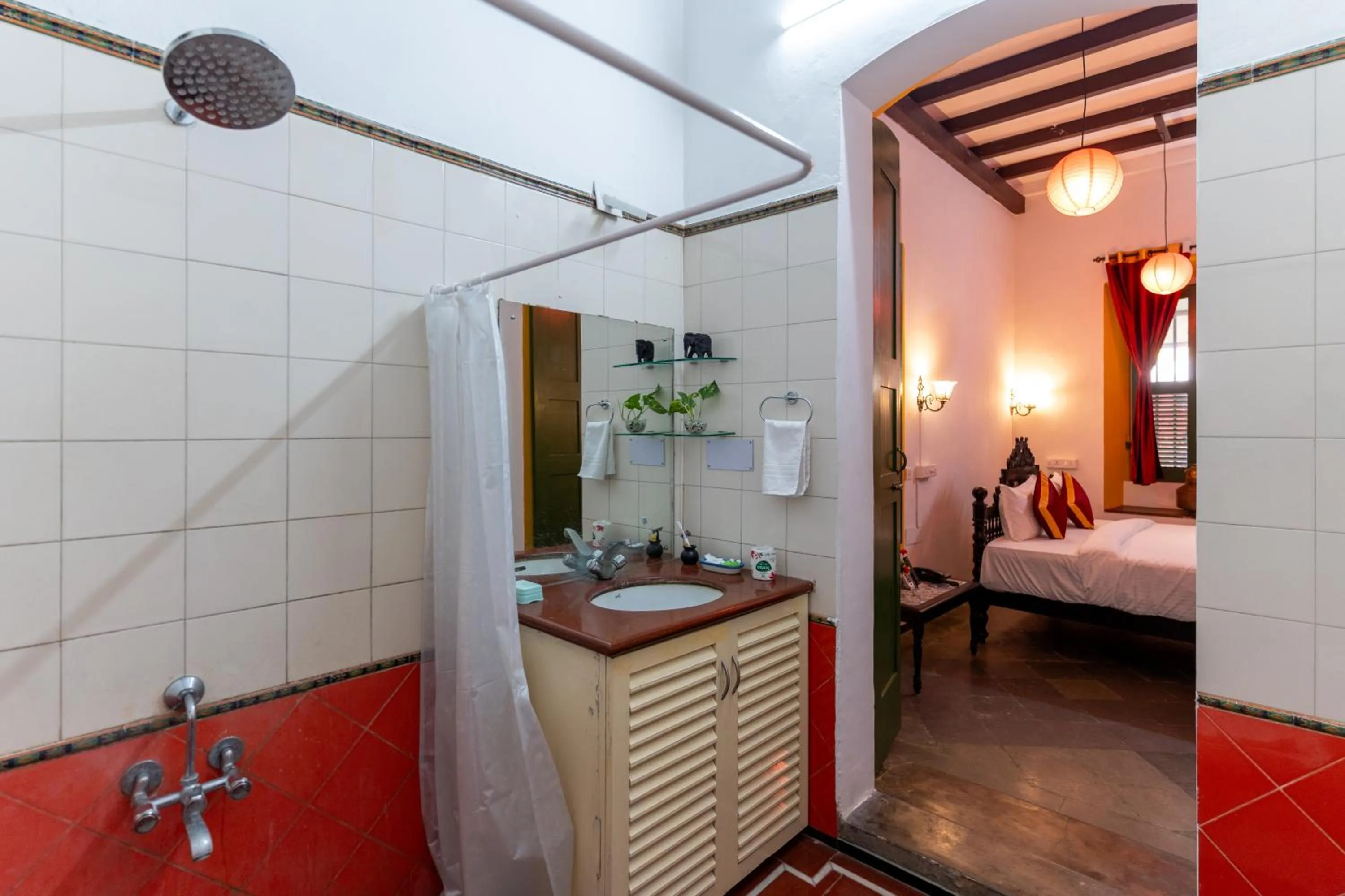 Bathroom in Luigi Villa