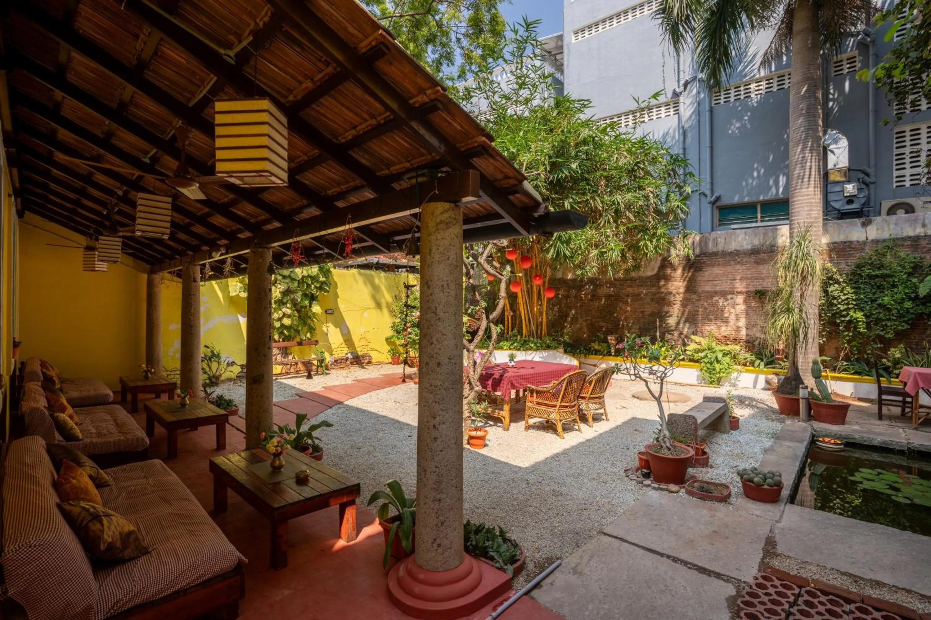 Garden in Luigi Villa