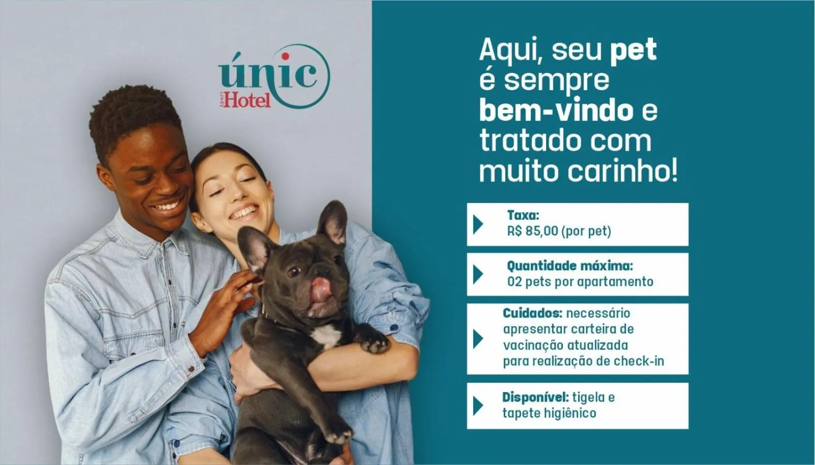 Pets in Unico Apart Hotel