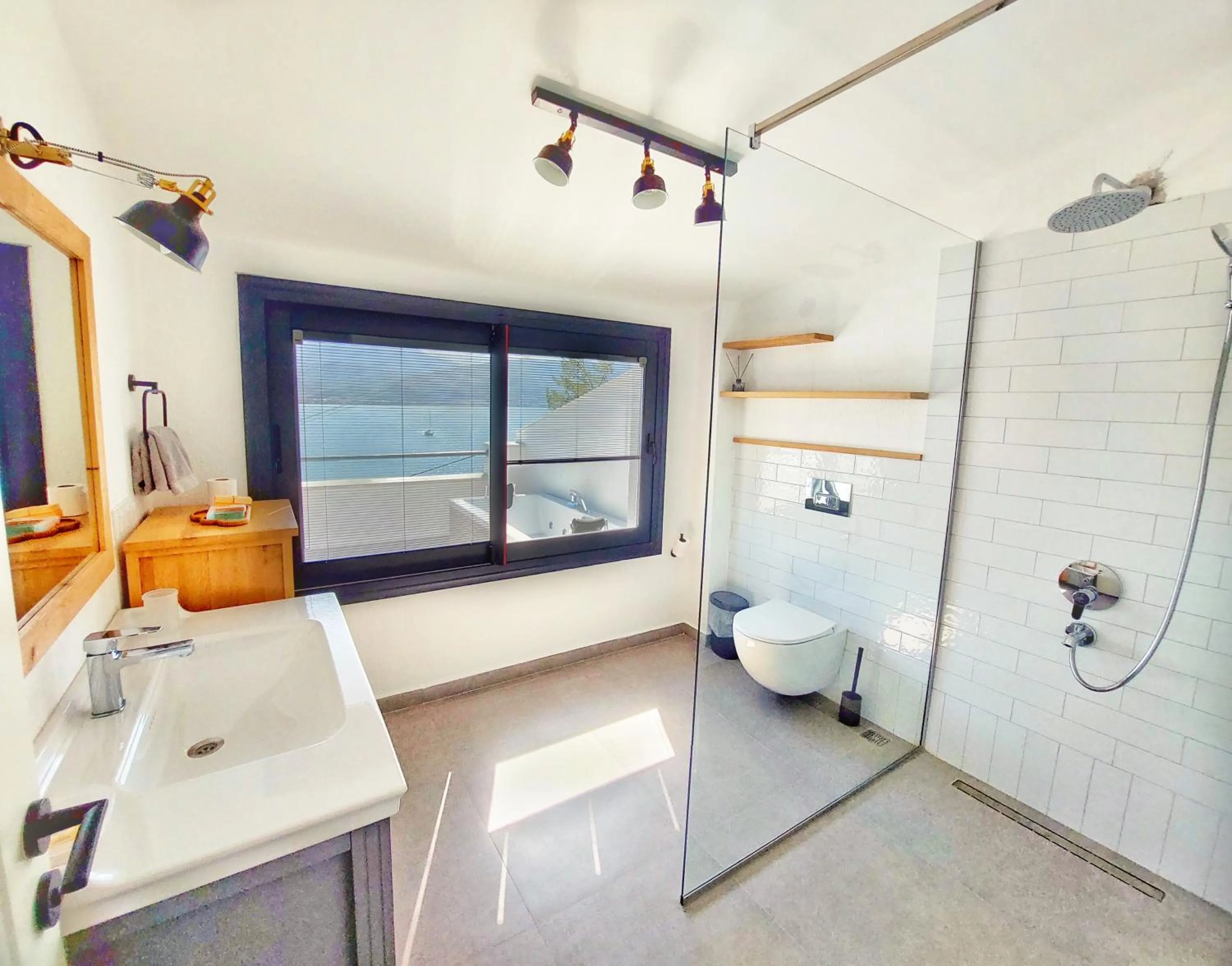 Bathroom in Ece Hotel Sovalye Island