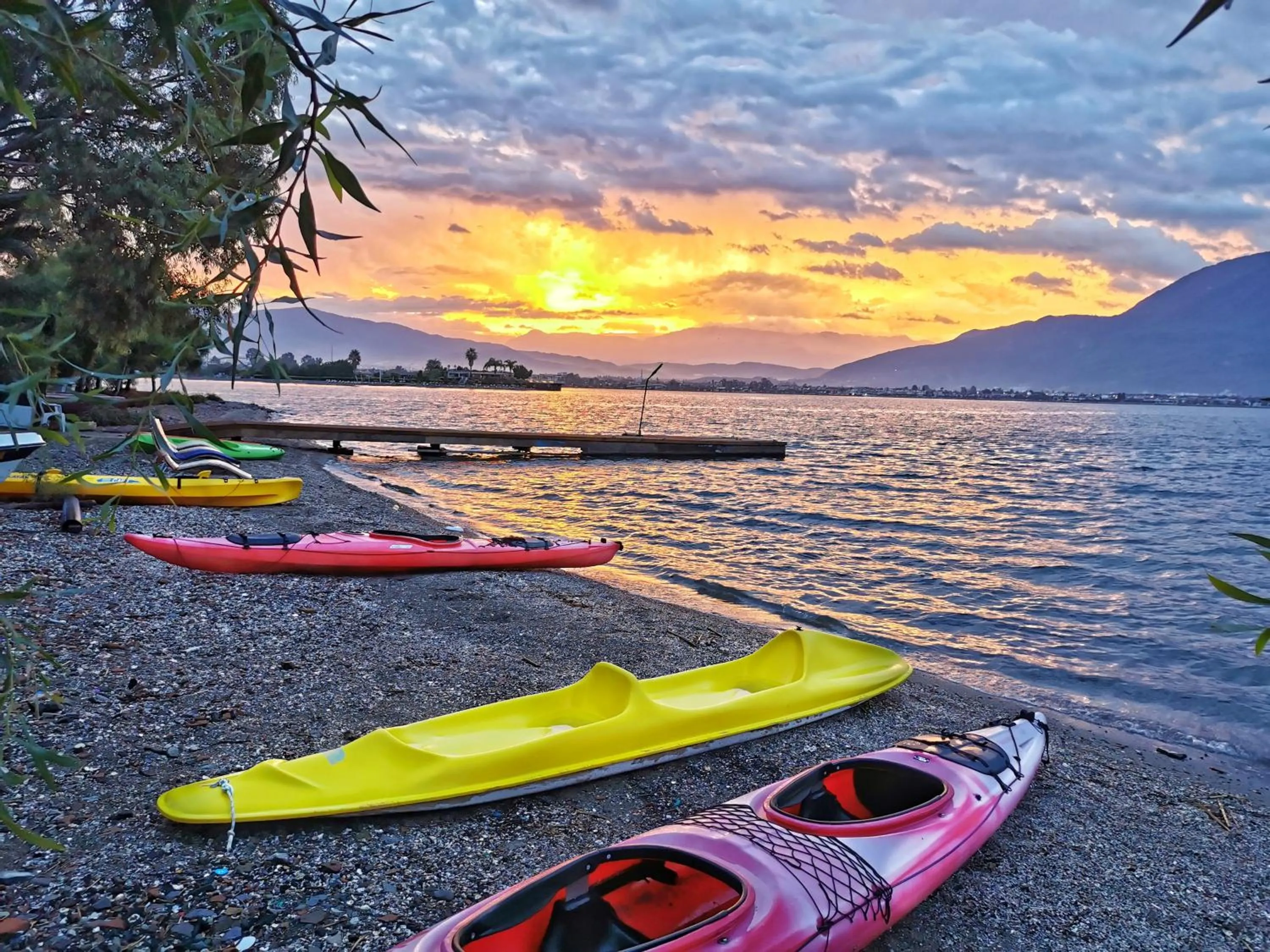 Canoeing in Ece Hotel Sovalye Island