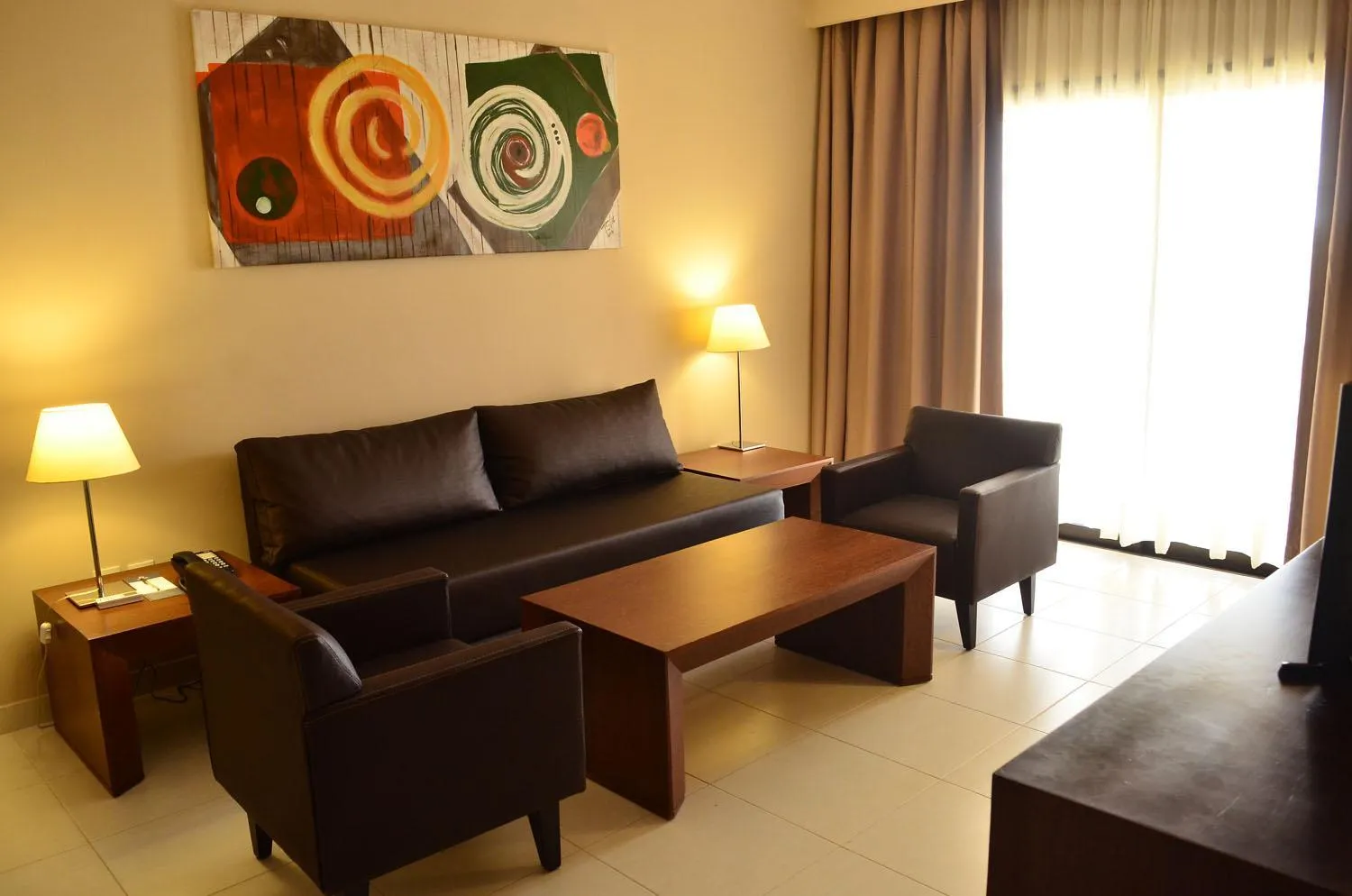 Living room in Vila Galé Resort Marés - All Inclusive