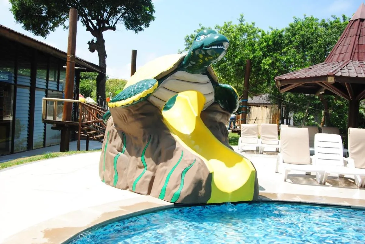 Aqua park in Vila Galé Resort Marés - All Inclusive