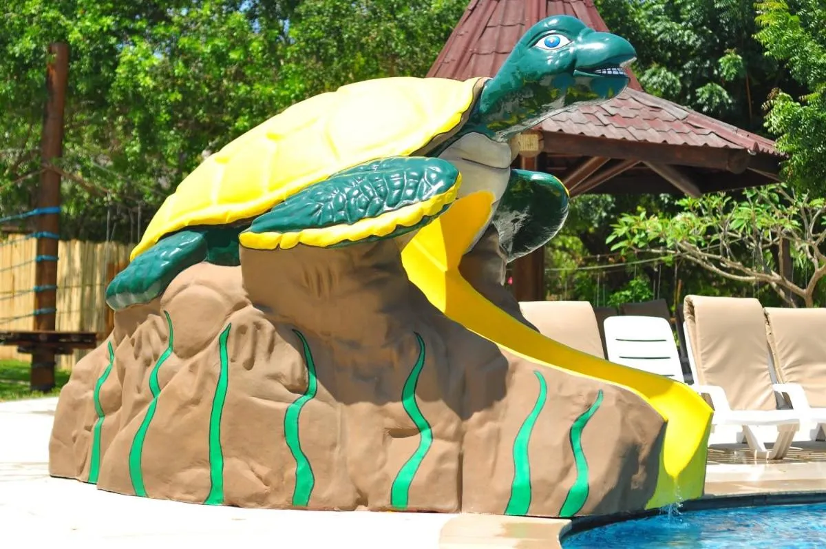 Aqua park in Vila Galé Resort Marés - All Inclusive