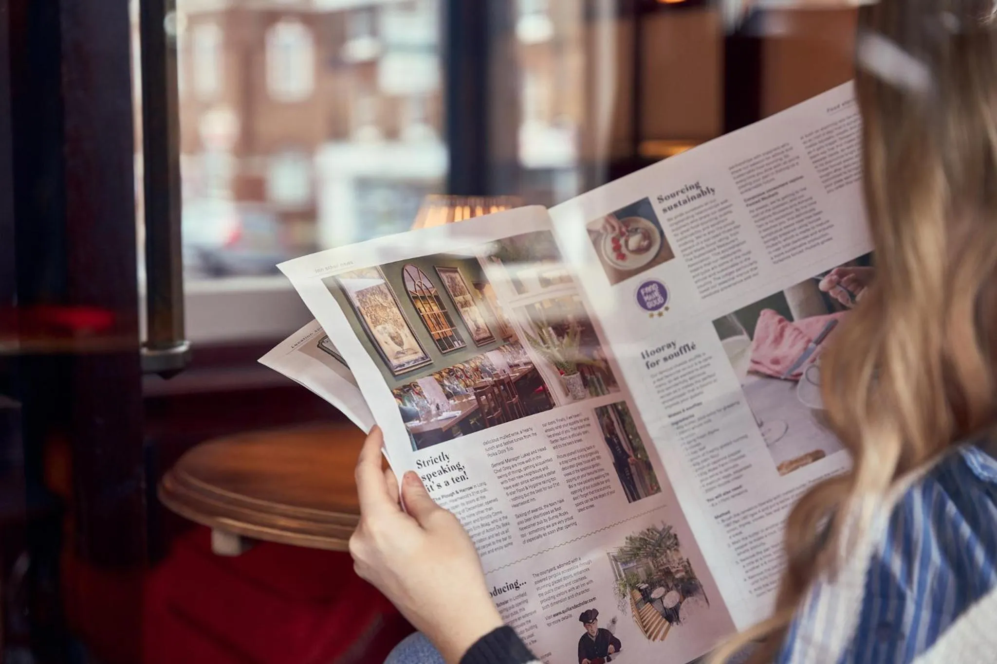 People in The White Horse - A Heartwood Inn