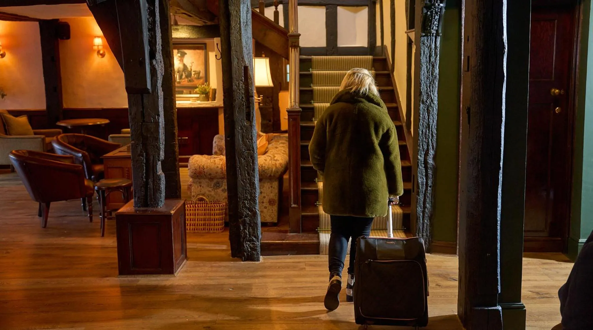 Lounge or bar in The White Horse - A Heartwood Inn