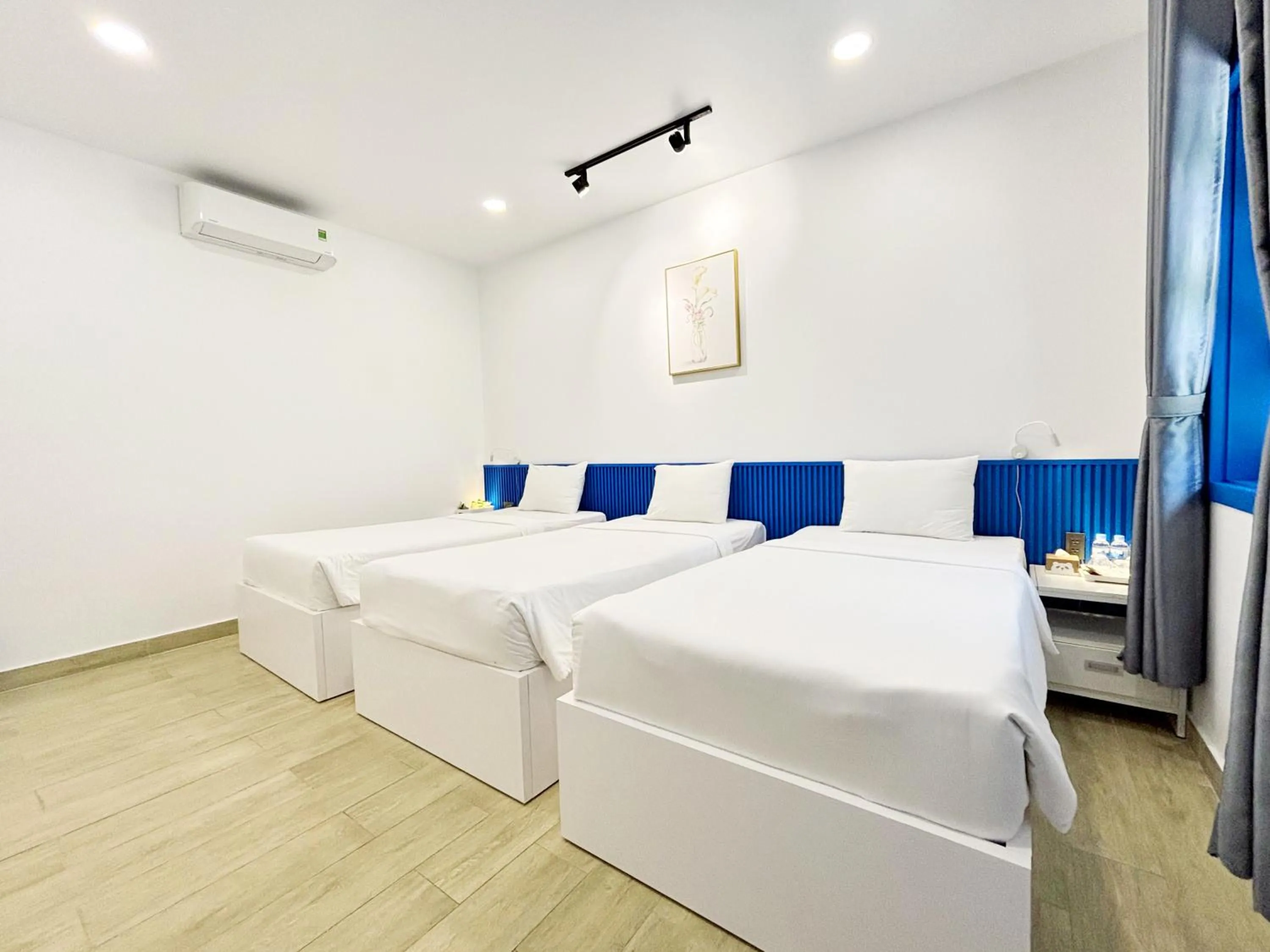 Bed in KIGI Beach Resort