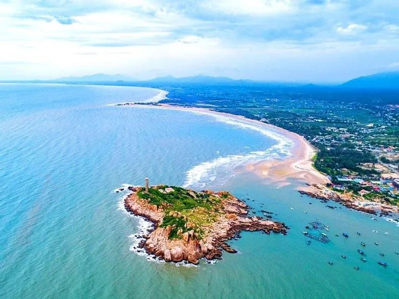 Bird's eye view in KIGI Beach Resort