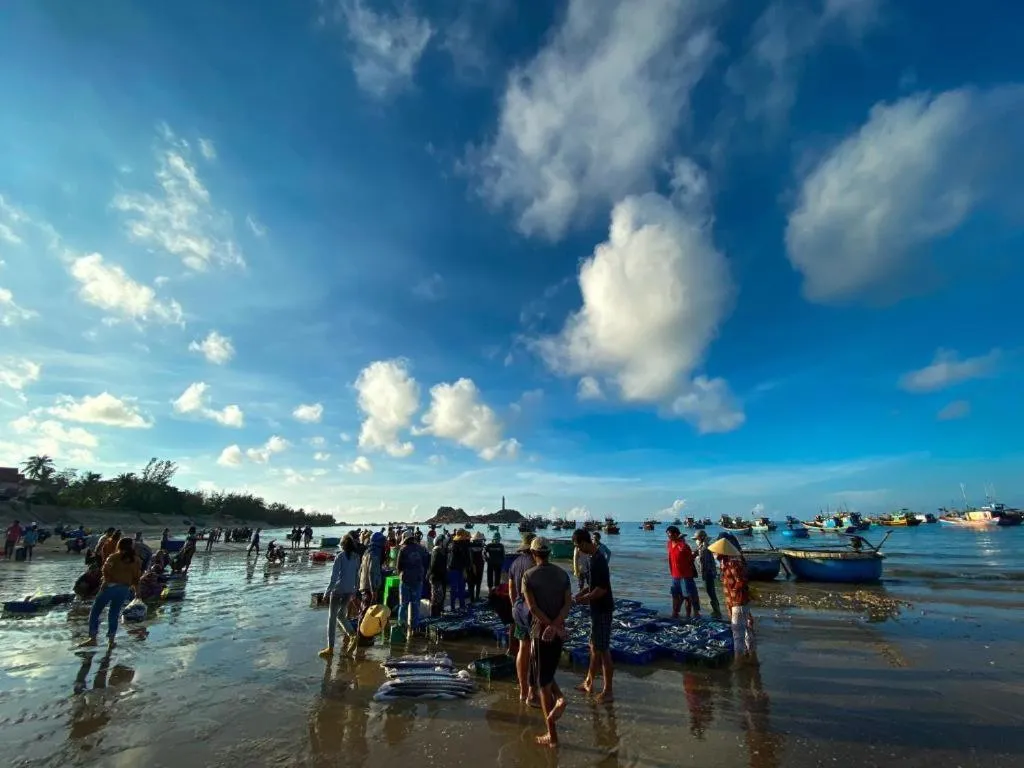 People in KIGI Beach Resort