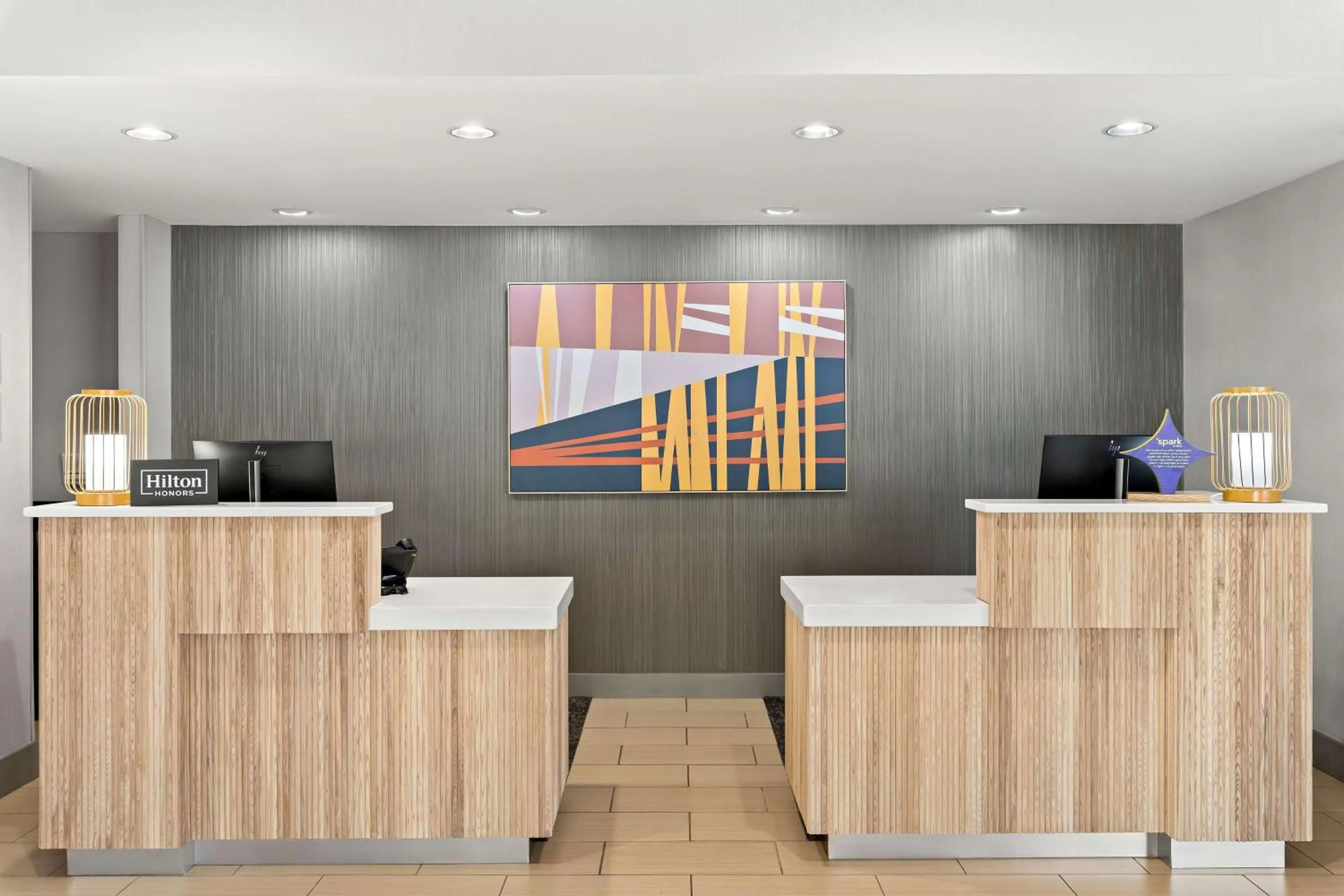 Lobby or reception in Spark by Hilton Little Rock West