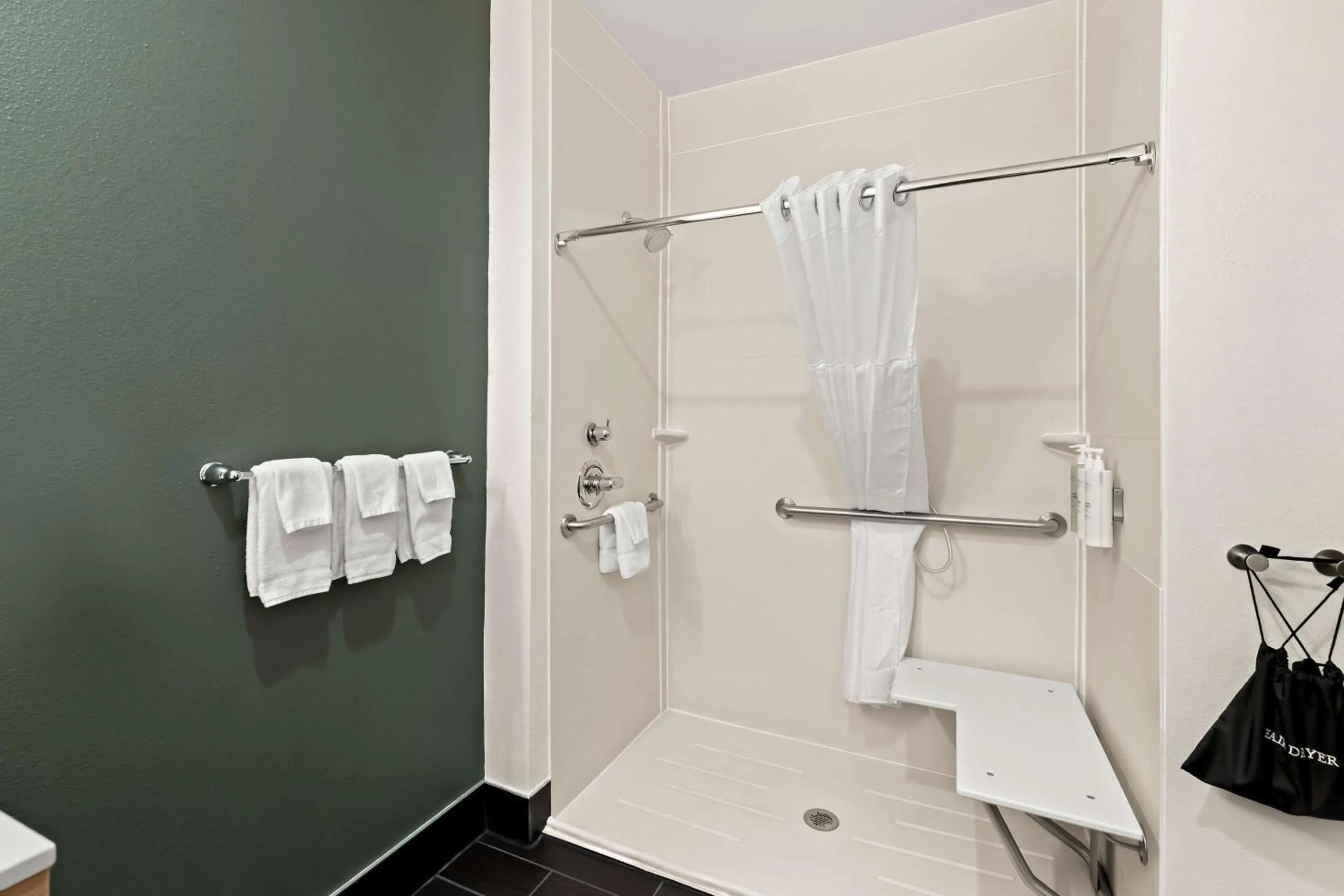 Bathroom in Spark by Hilton Little Rock West