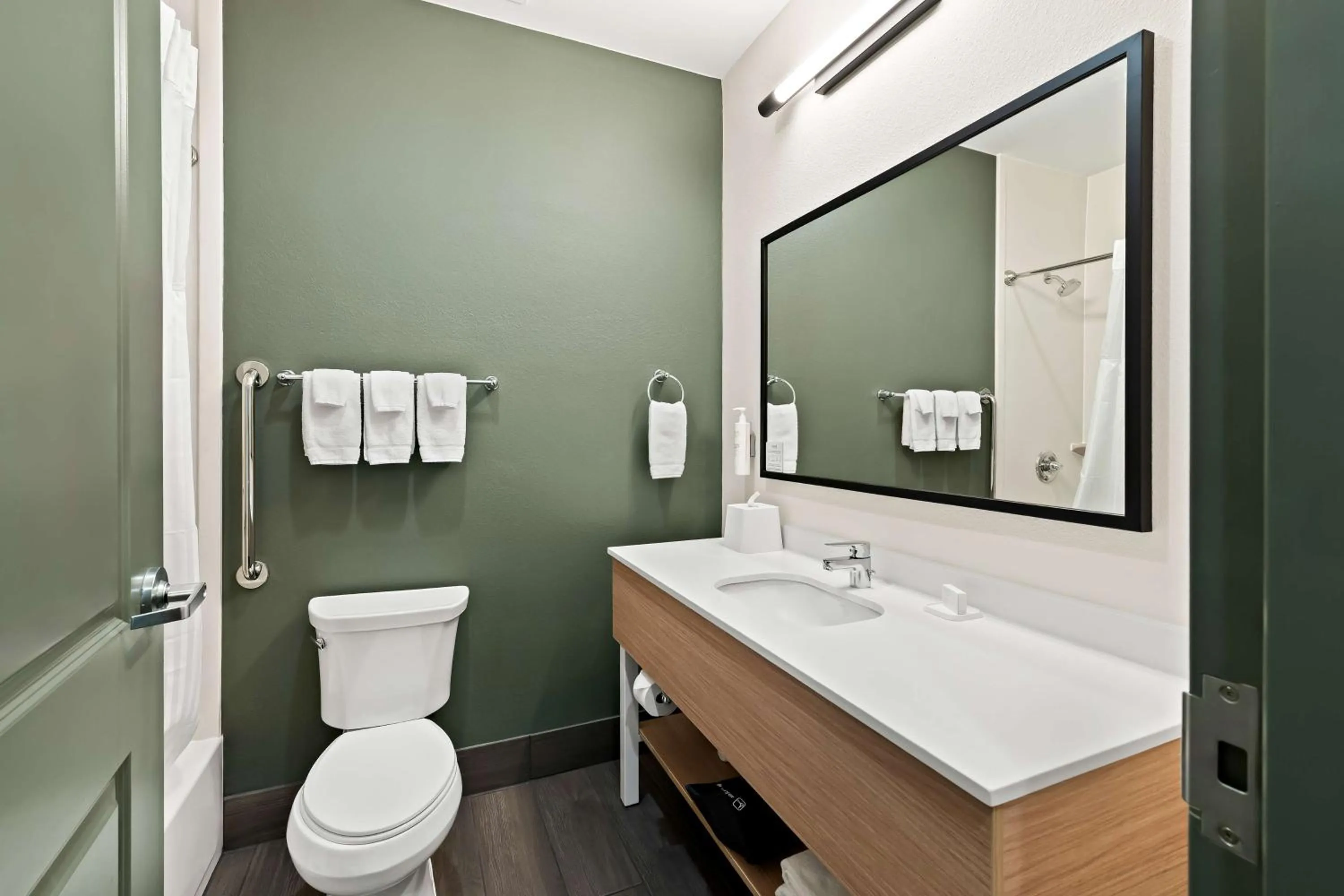 Bathroom in Spark by Hilton Little Rock West