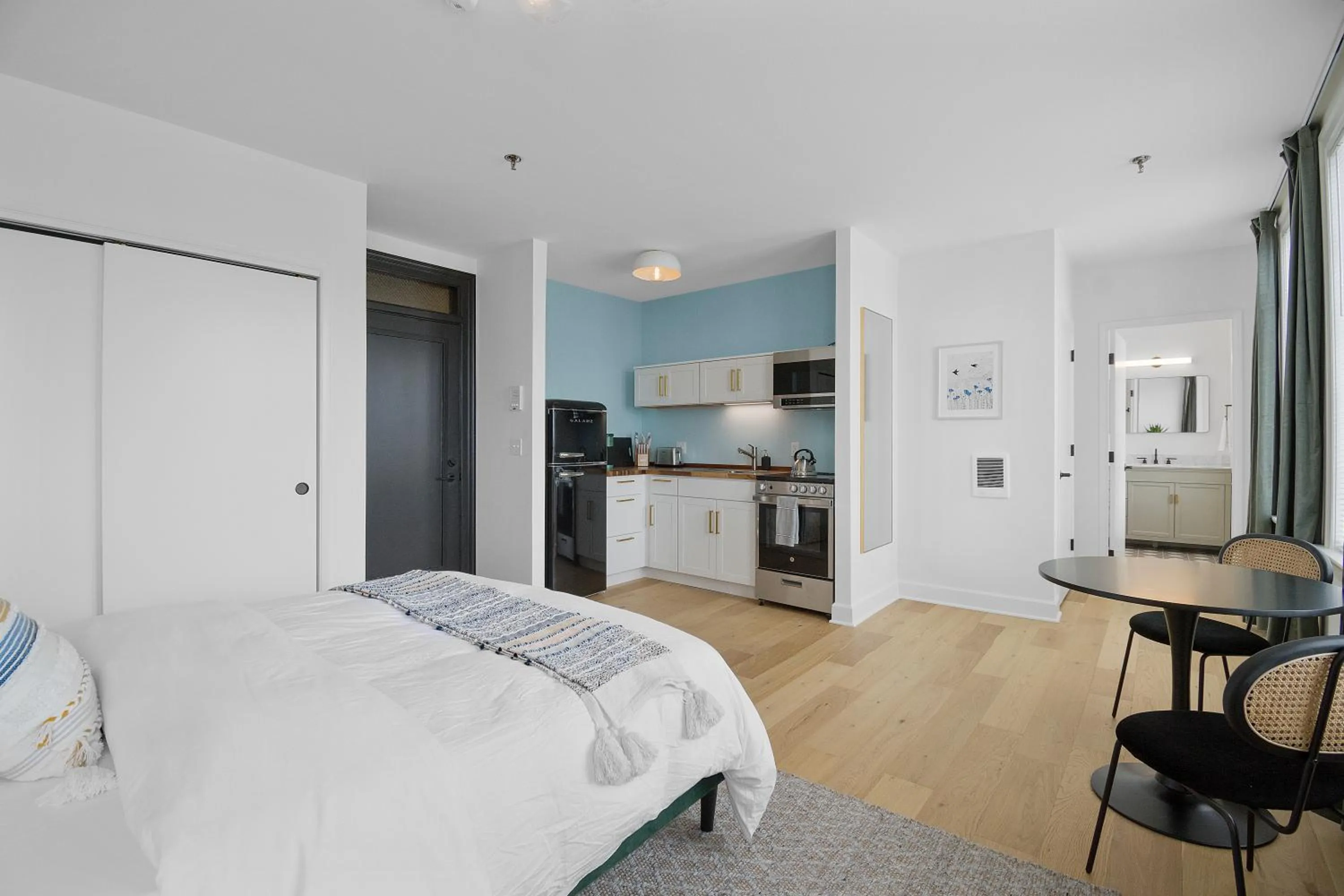 Bed in Norblad Hotel