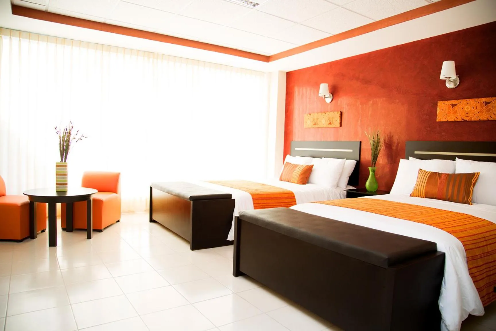 Bed in Inn Express Hotel Tula