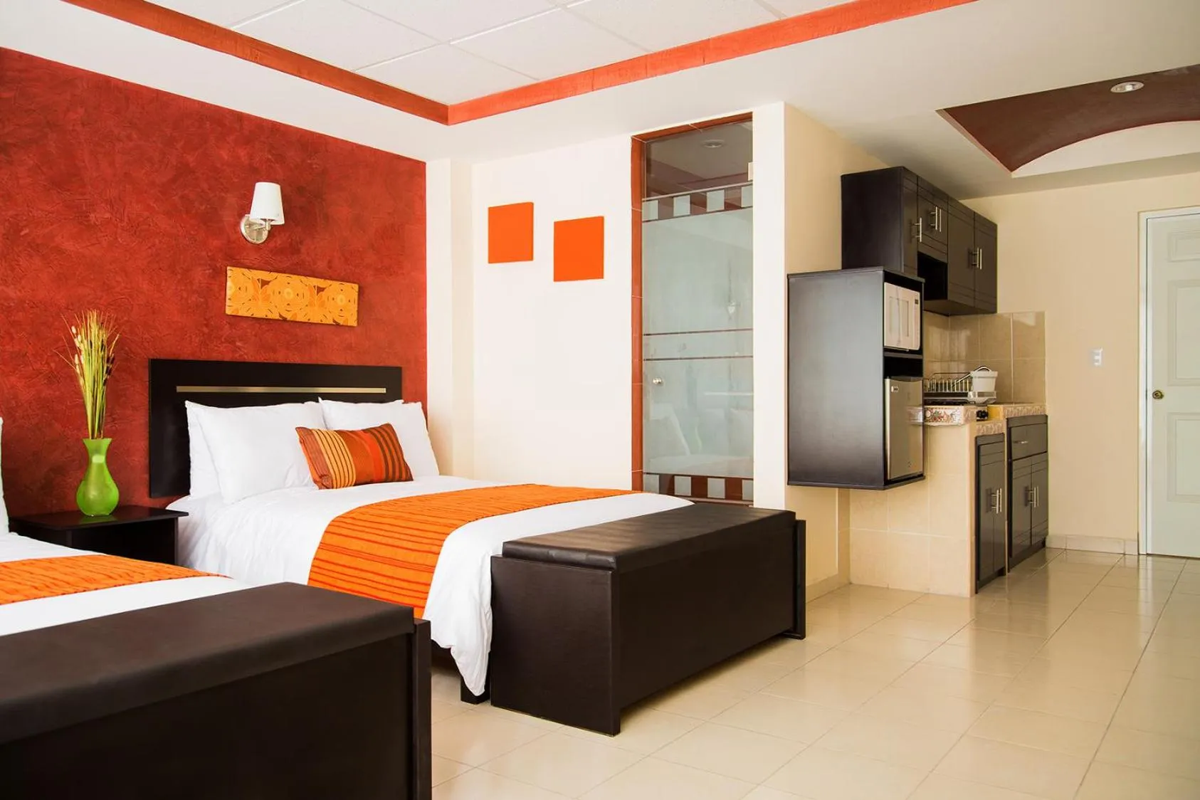 Bed in Inn Express Hotel Tula