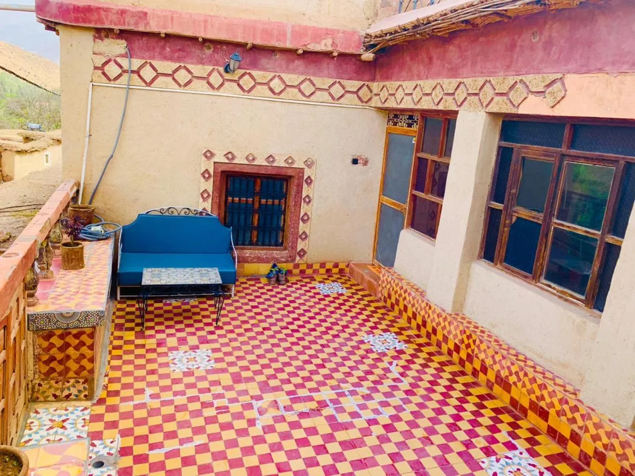 Patio in Gite Tawada