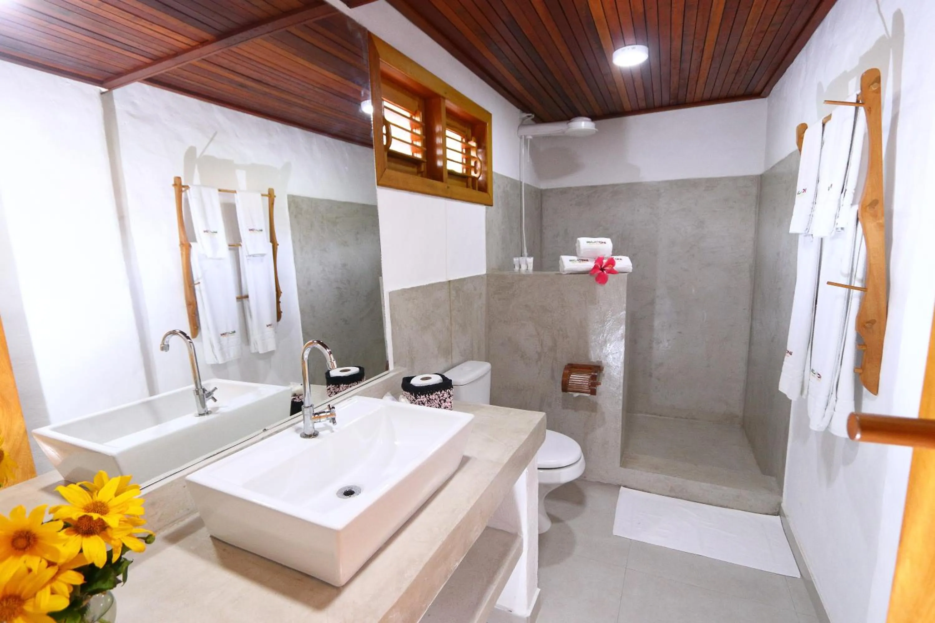 Bathroom in Pousada Rigatoni