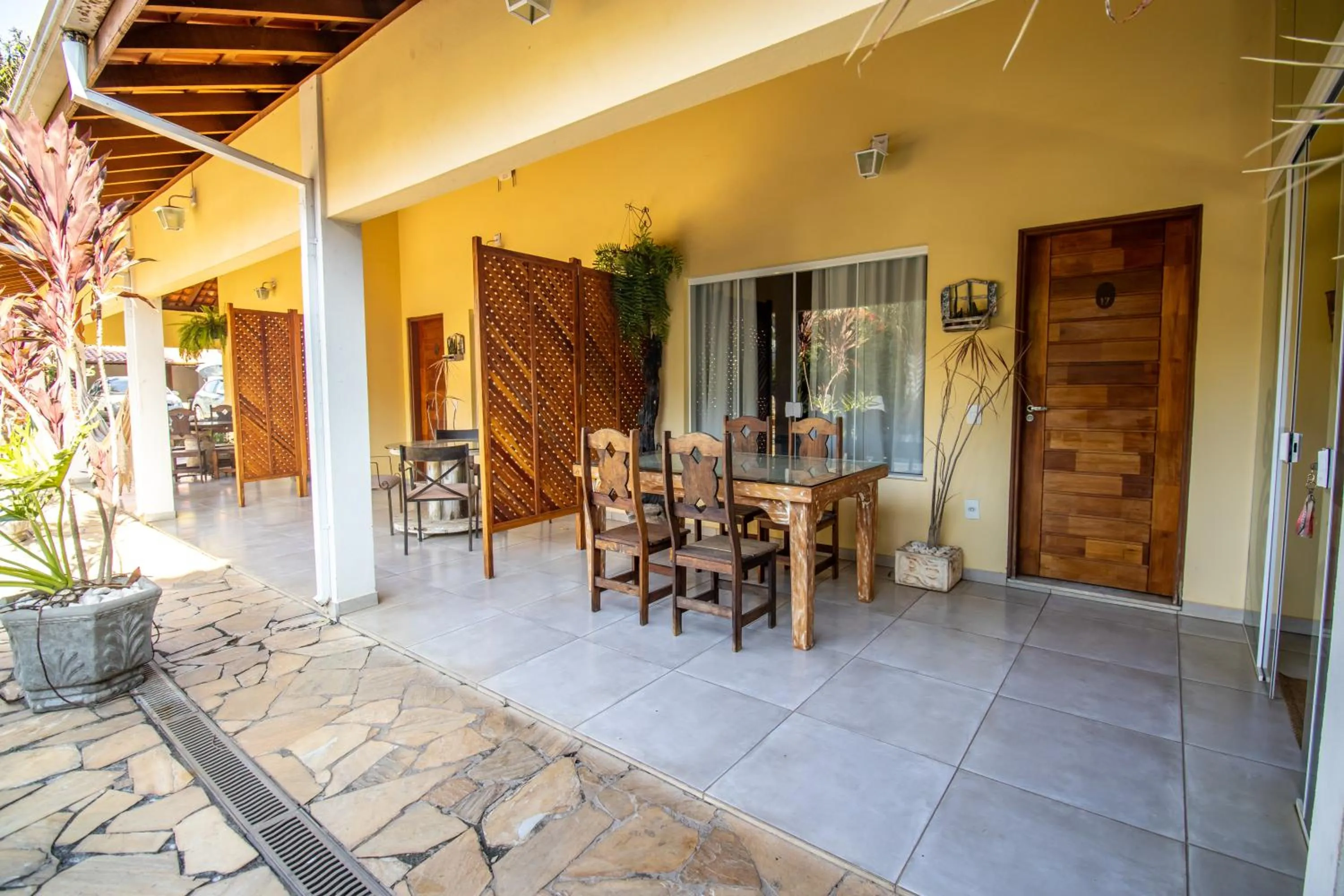 Balcony/Terrace in Unalome Pousada
