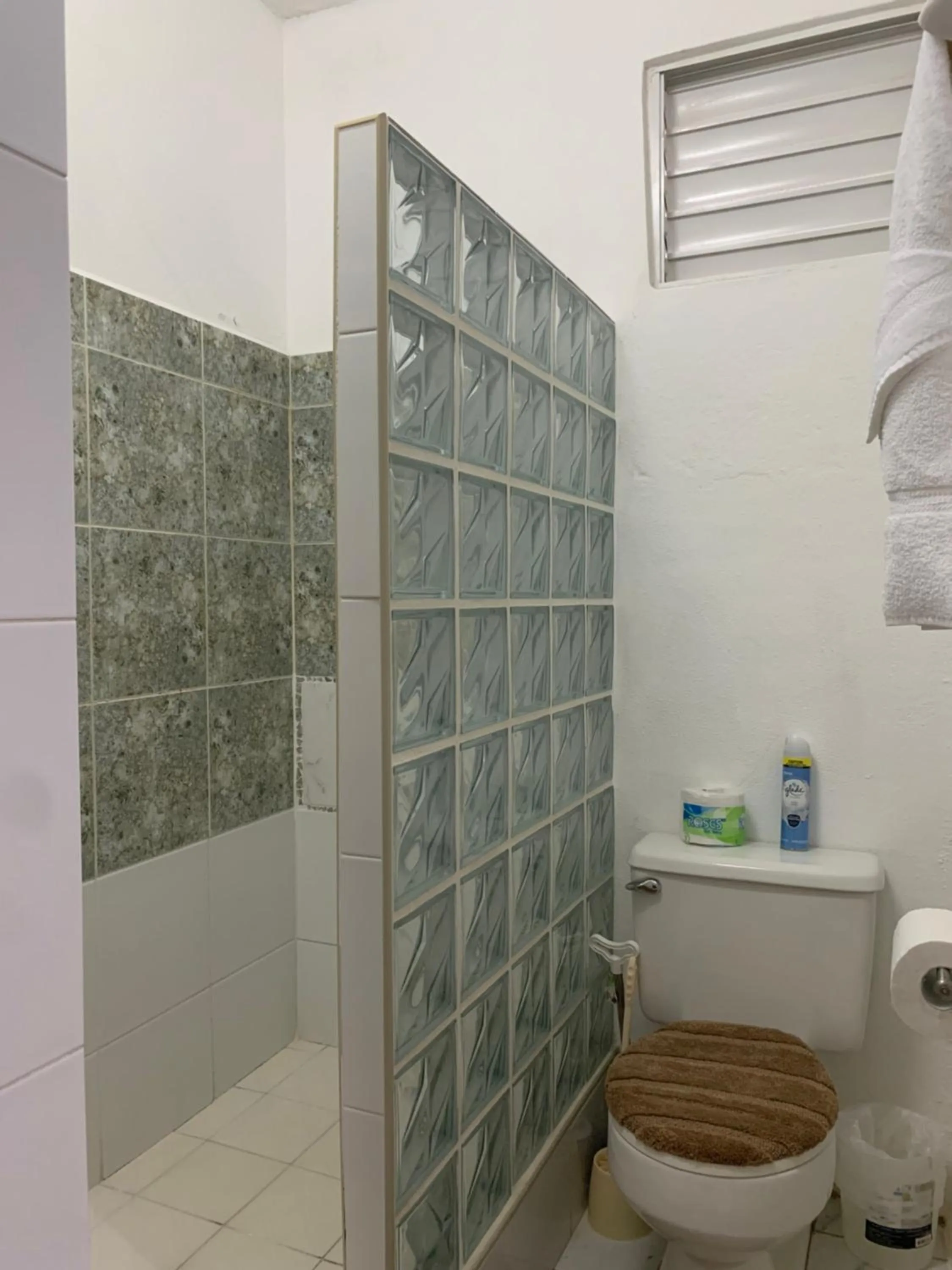 Shower in Bonefish Hotel