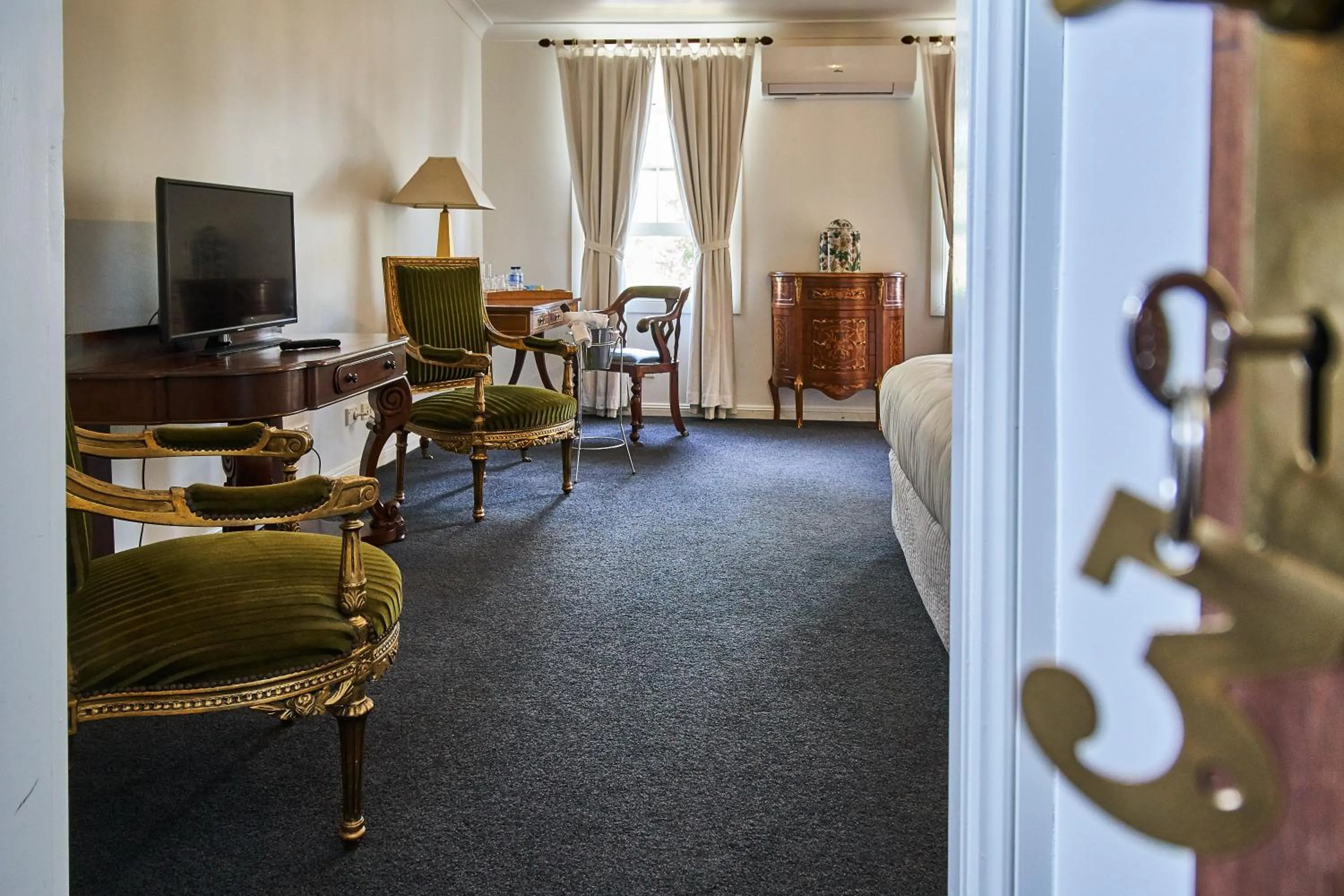 Seating area in The Bronte Boutique Hotel