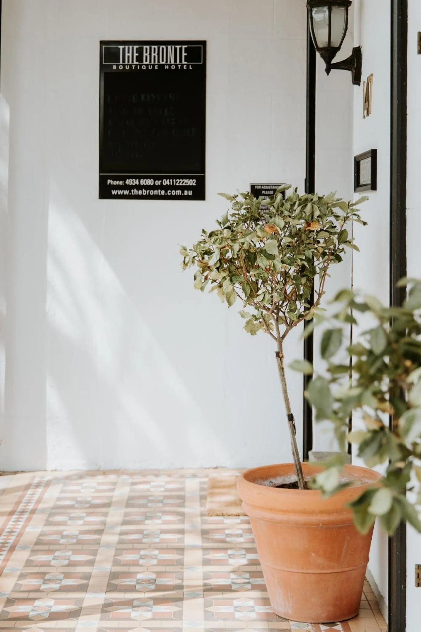 Property building in The Bronte Boutique Hotel