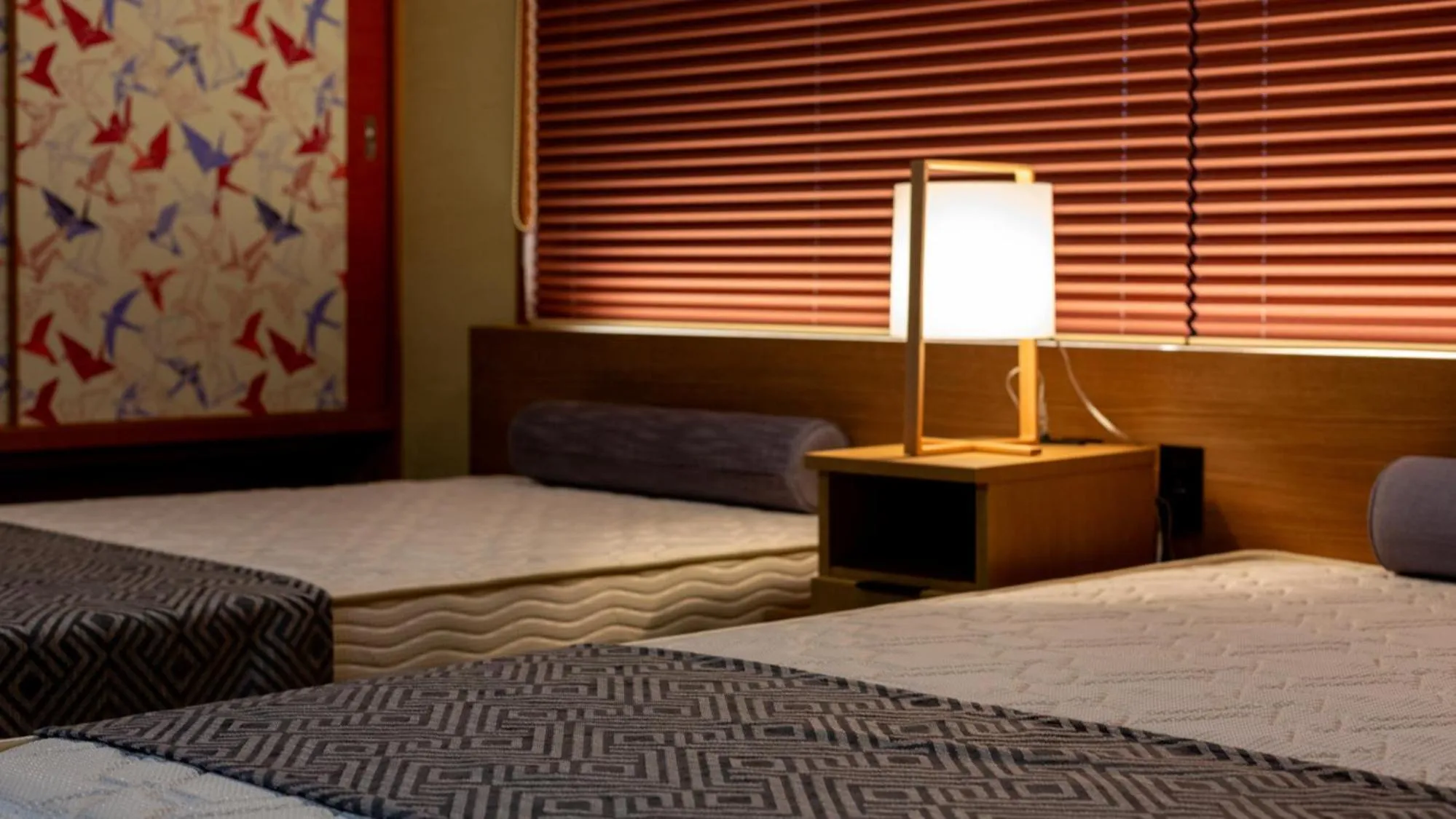 Bed in Kinosaki Onsen Kawaguchiya Honkan