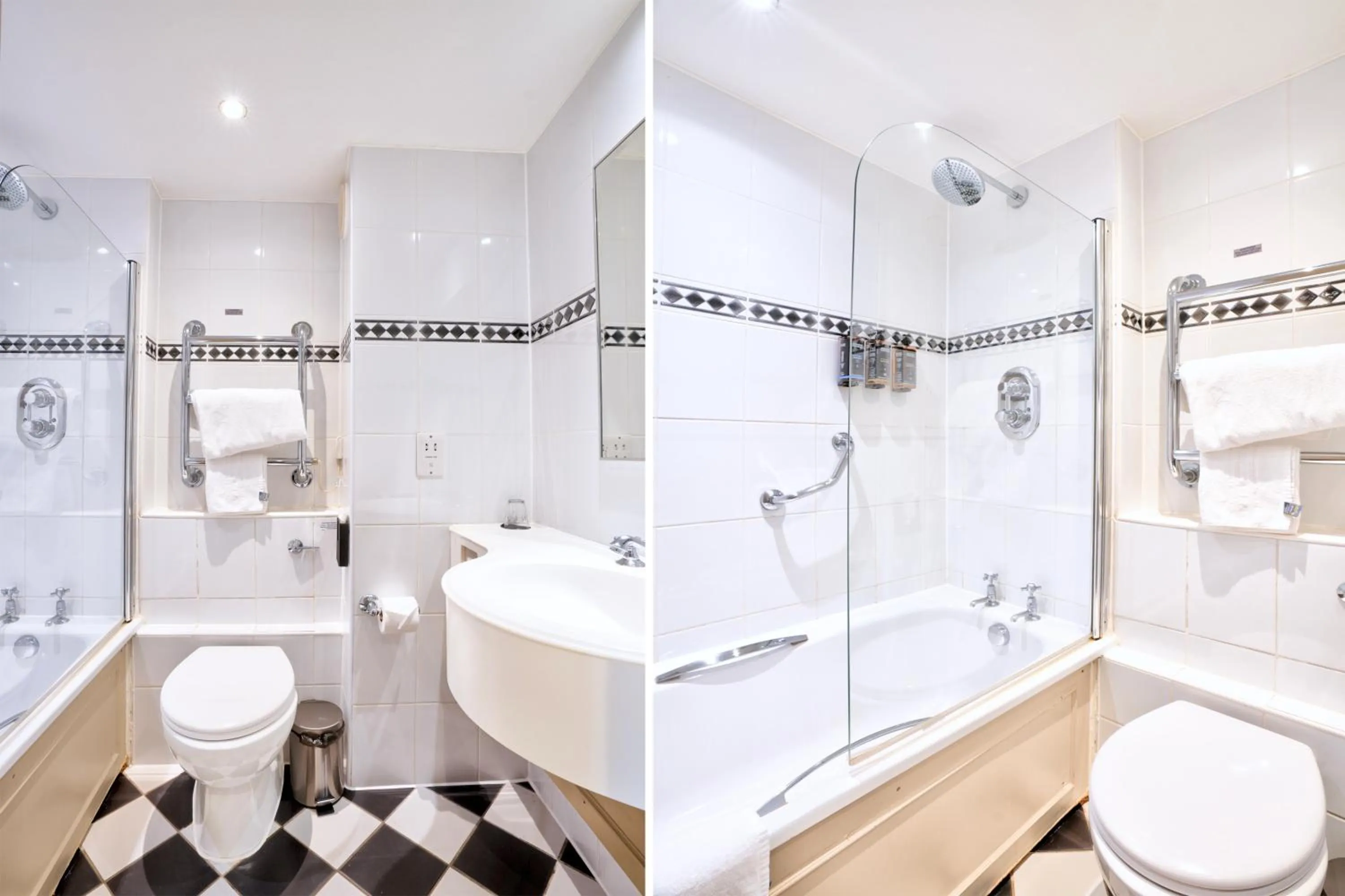 Bathroom in Sunday Box Hill Burford Bridge Hotel