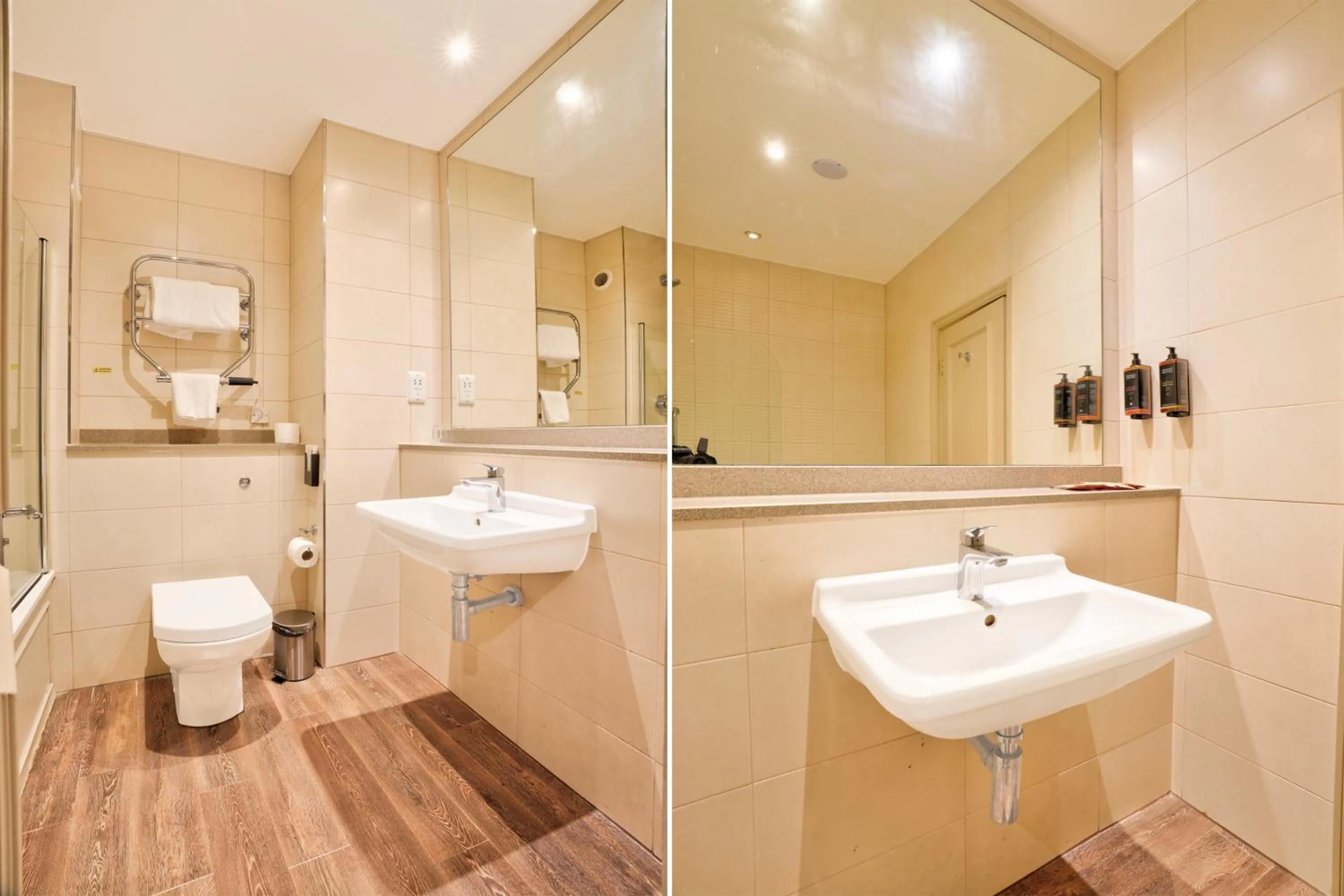 Bathroom in Sunday Box Hill Burford Bridge Hotel