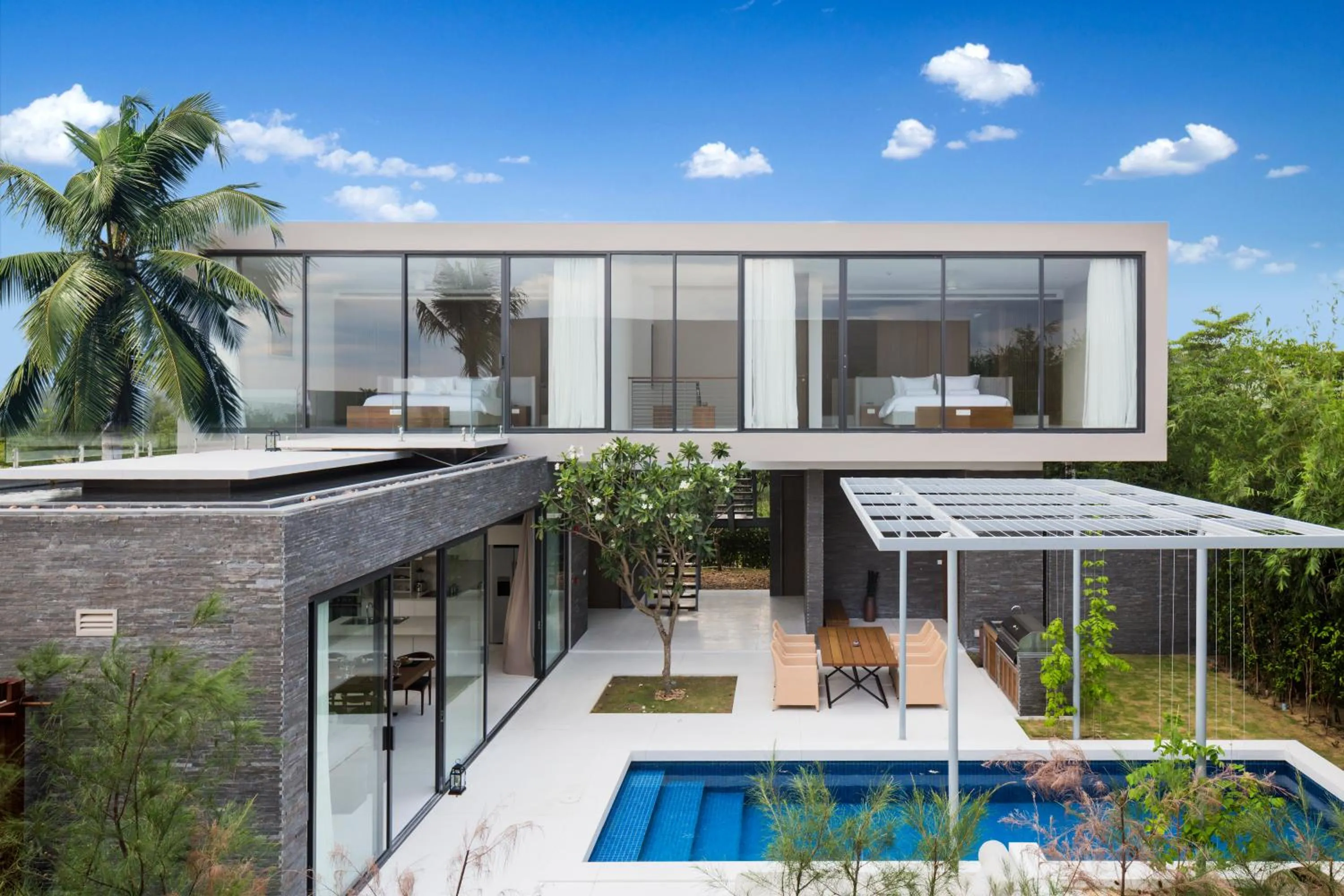 BBQ facilities in Naman Retreat