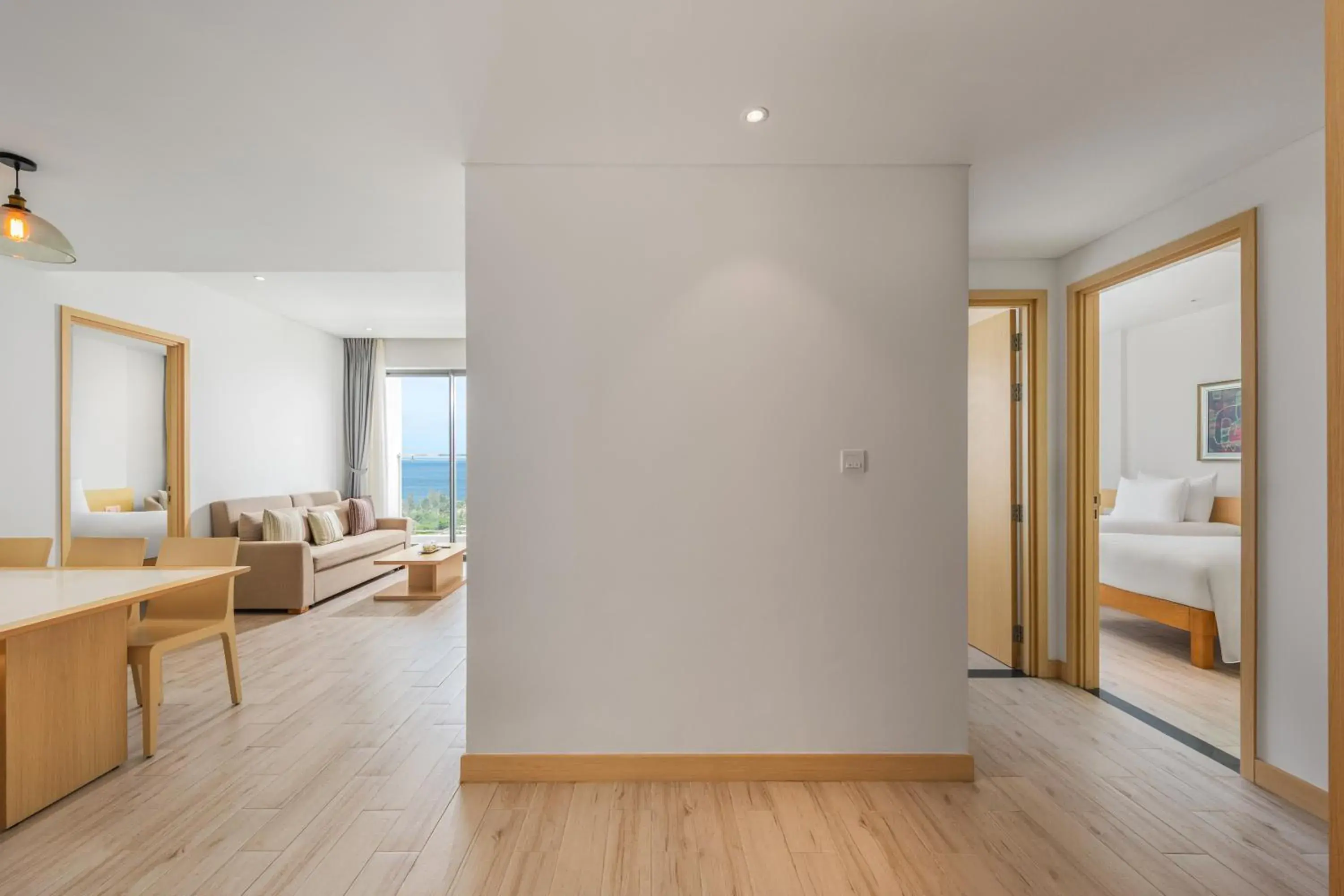 Three-Bedroom Apartment Partial Ocean View with Balcony in Naman Retreat Three-Bedroom Apartment Partial Ocean View with Balcony in Naman Retreat