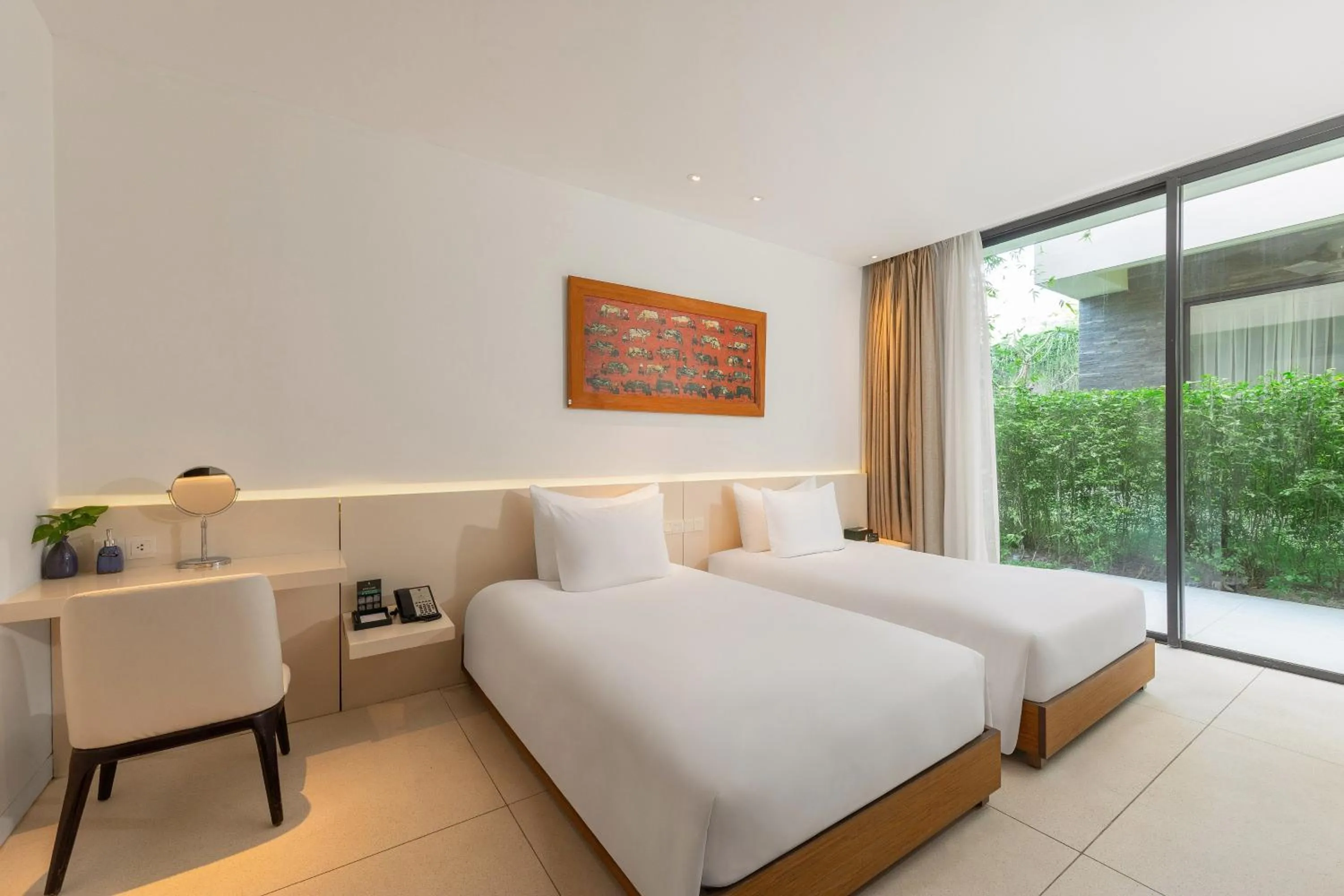 Bedroom, Bed in Naman Retreat