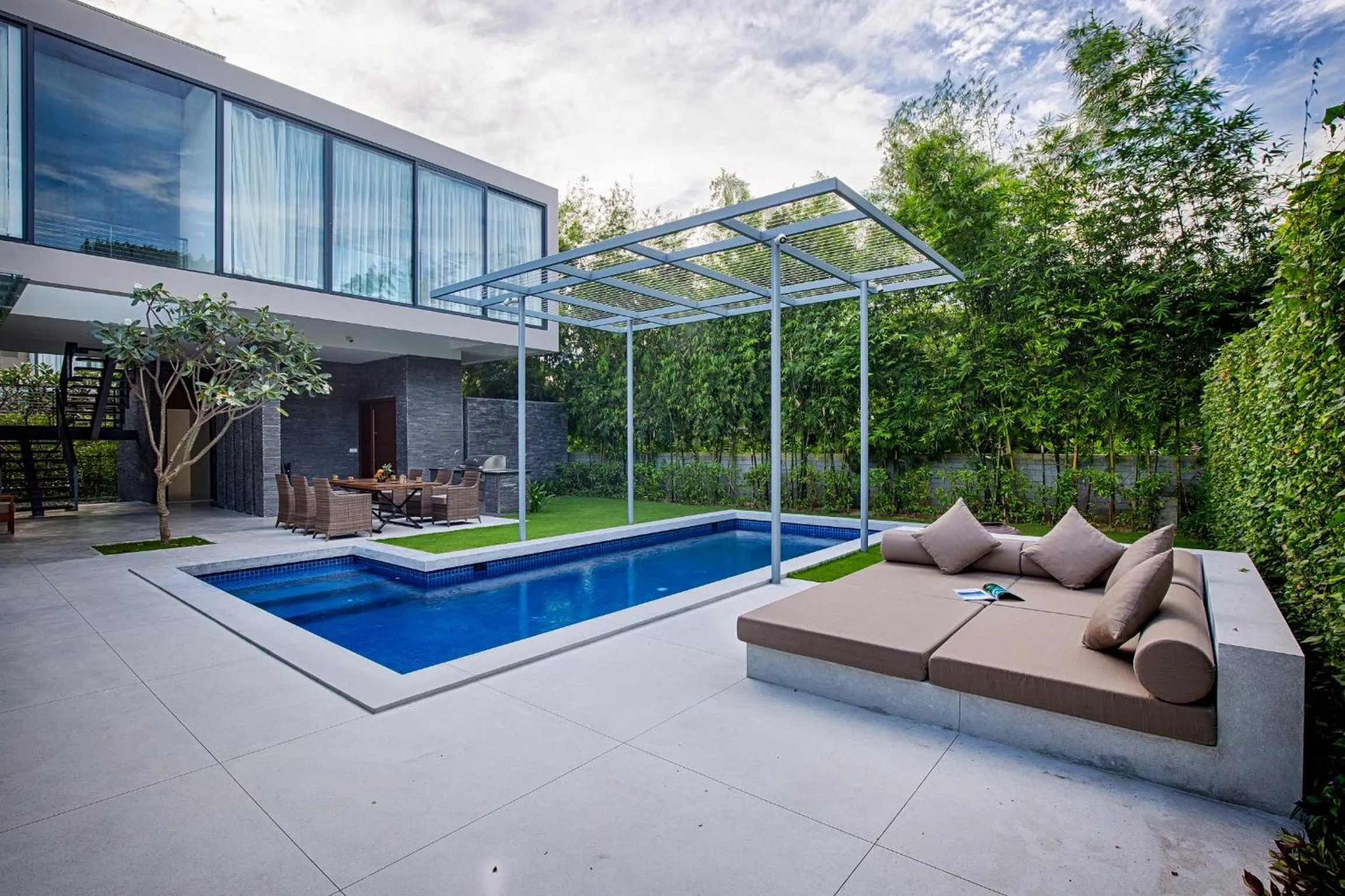 Swimming pool in Naman Retreat