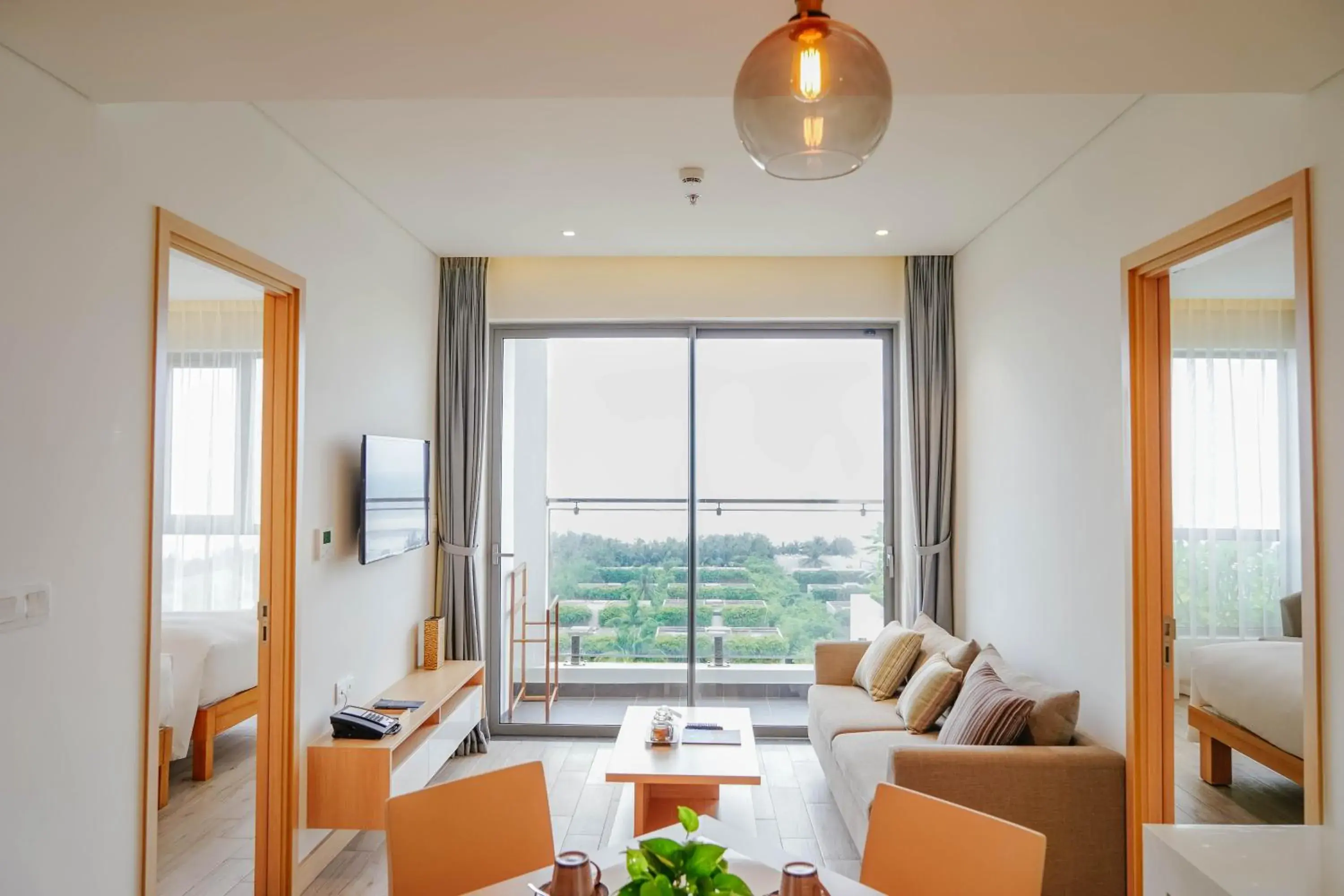 Two-Bedroom Apartment Partial Ocean View with Balcony in Naman Retreat Two-Bedroom Apartment Partial Ocean View with Balcony in Naman Retreat