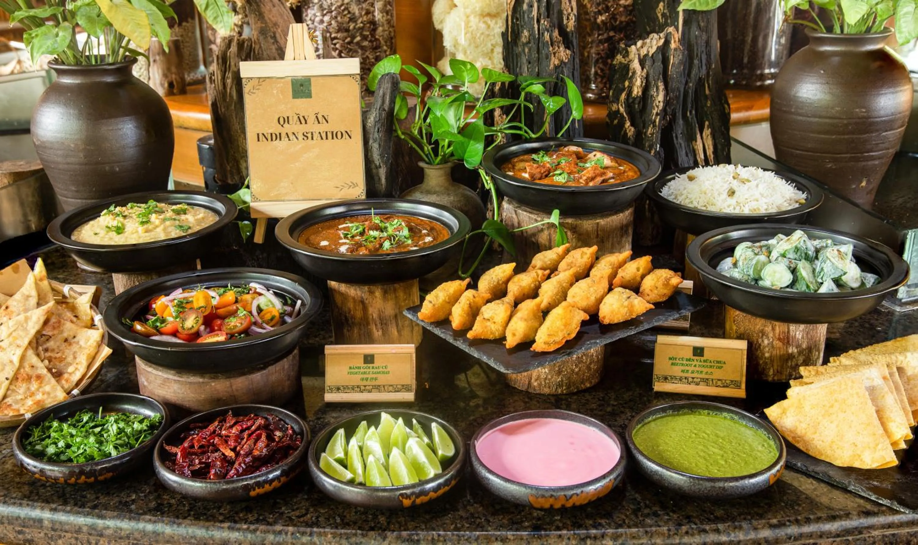 Breakfast in Naman Retreat