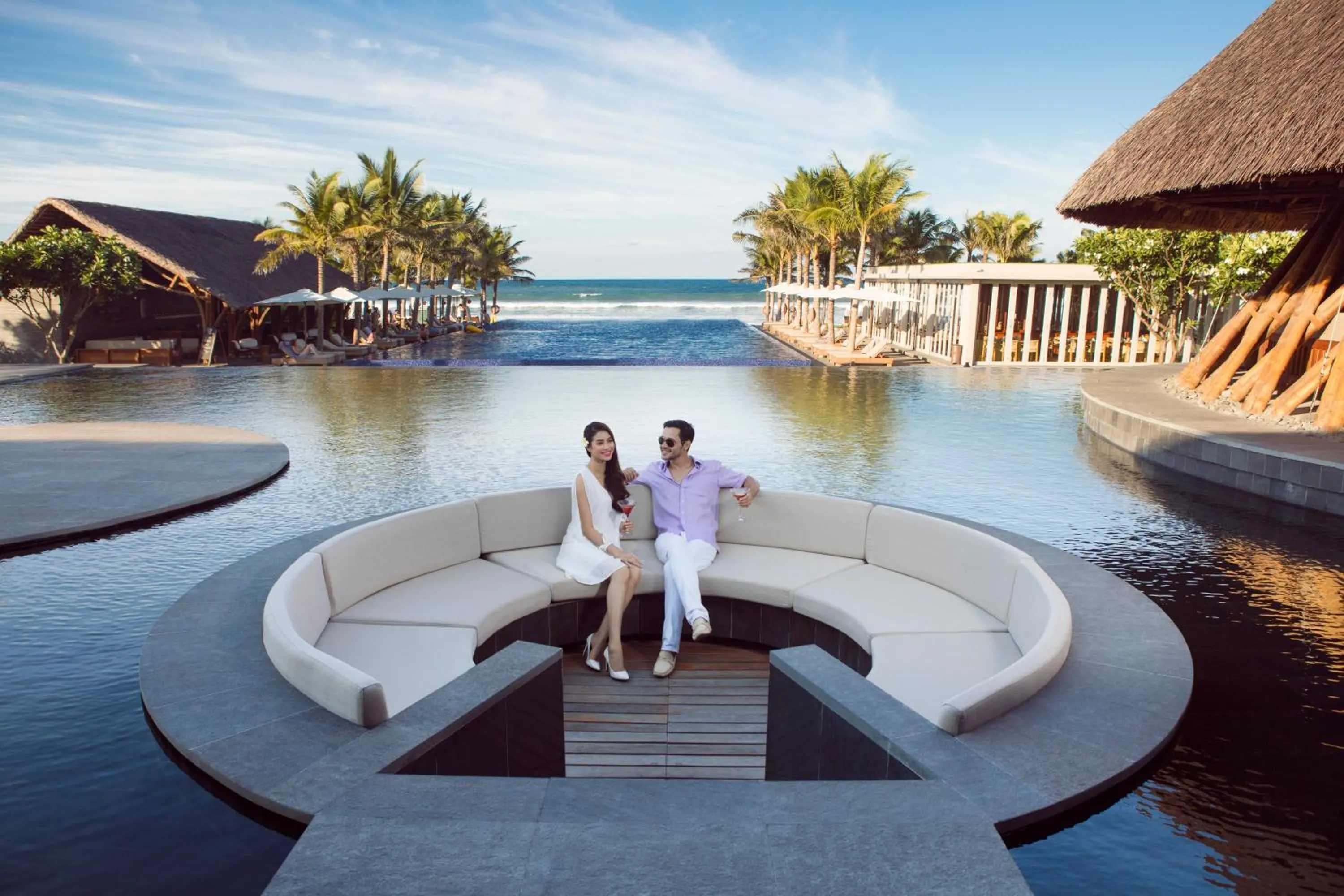 Seating area in Naman Retreat