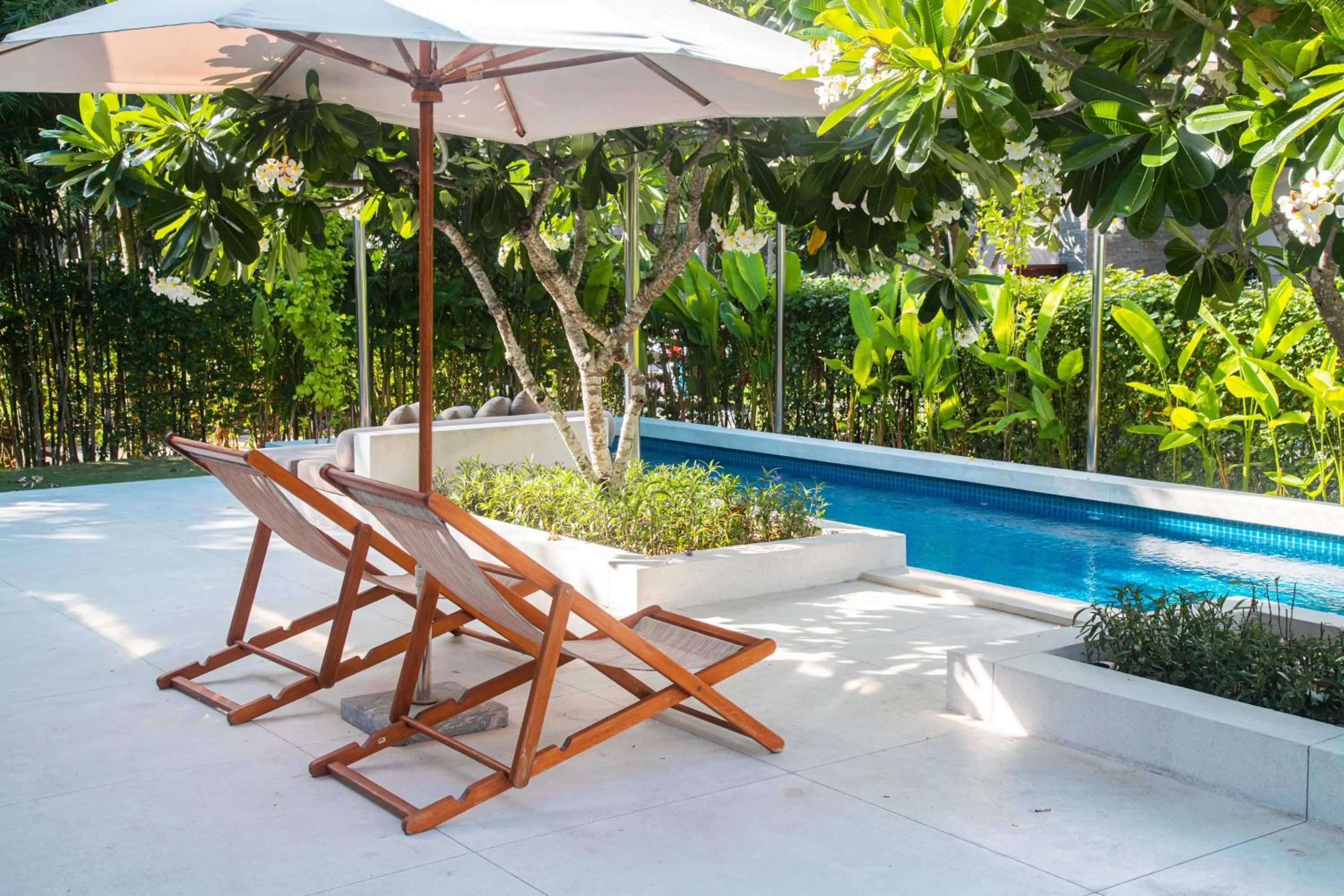 Swimming pool in Naman Retreat