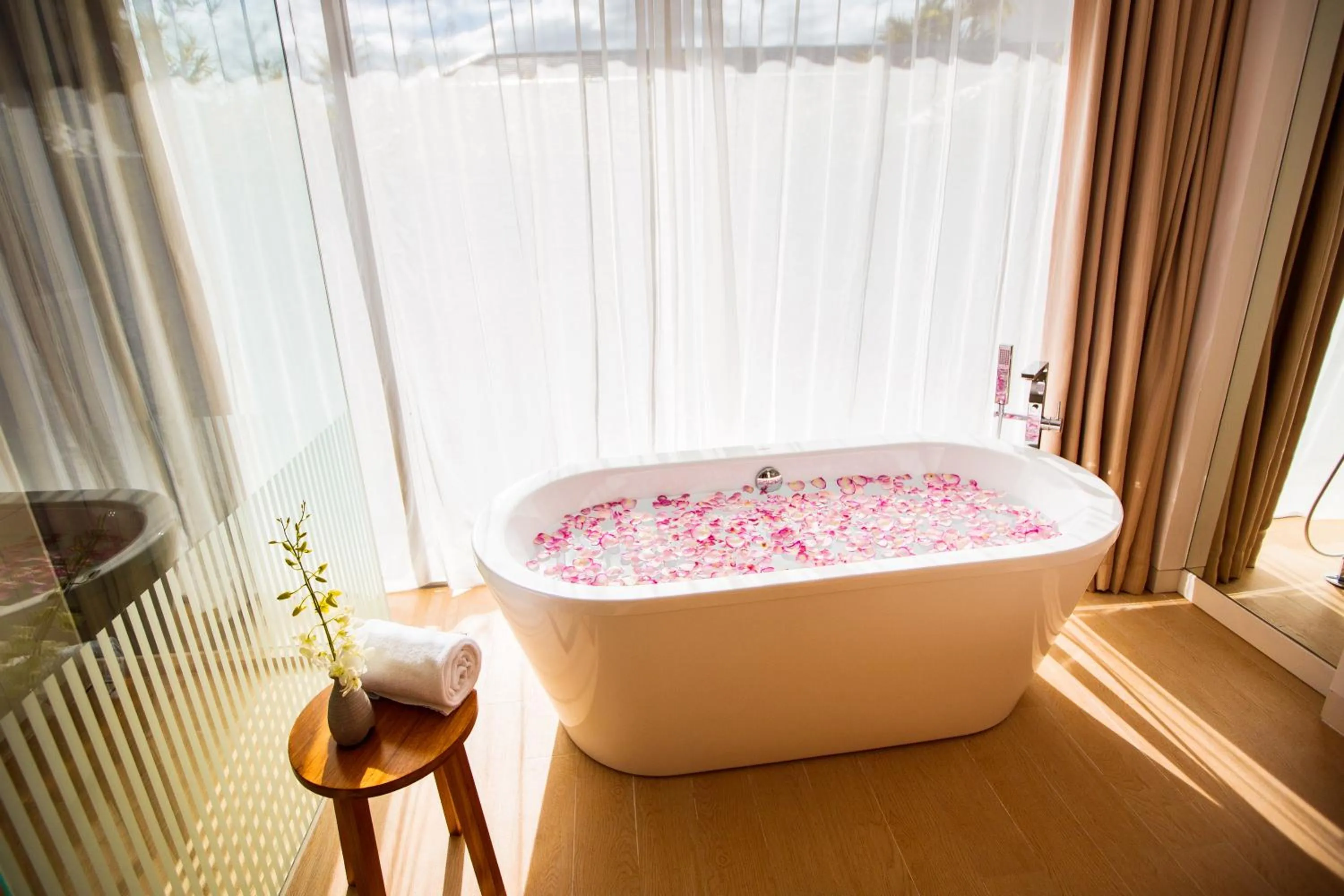 Shower in Naman Retreat