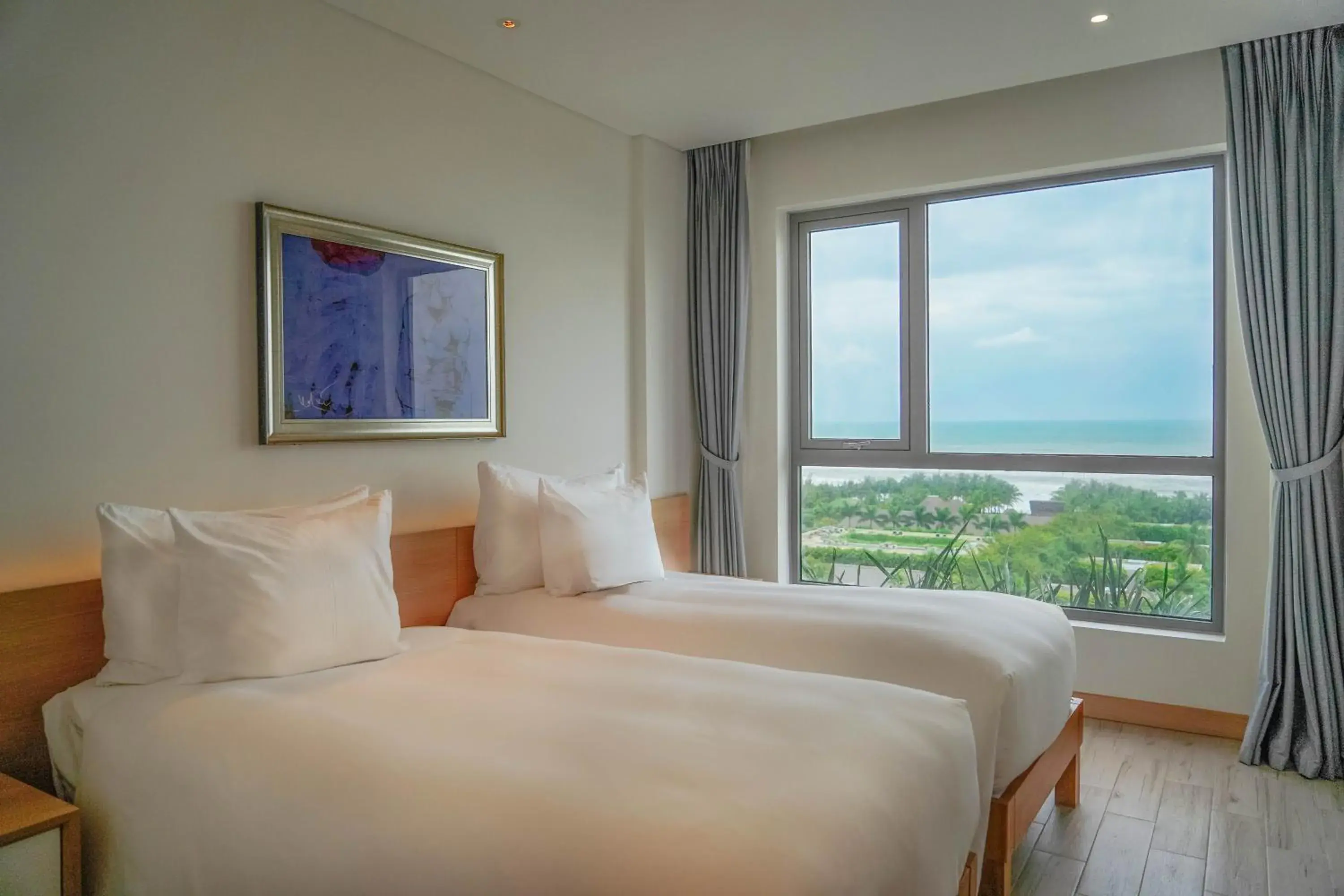 Two-Bedroom Apartment with Balcony and View in Naman Retreat Two-Bedroom Apartment with Balcony and View in Naman Retreat