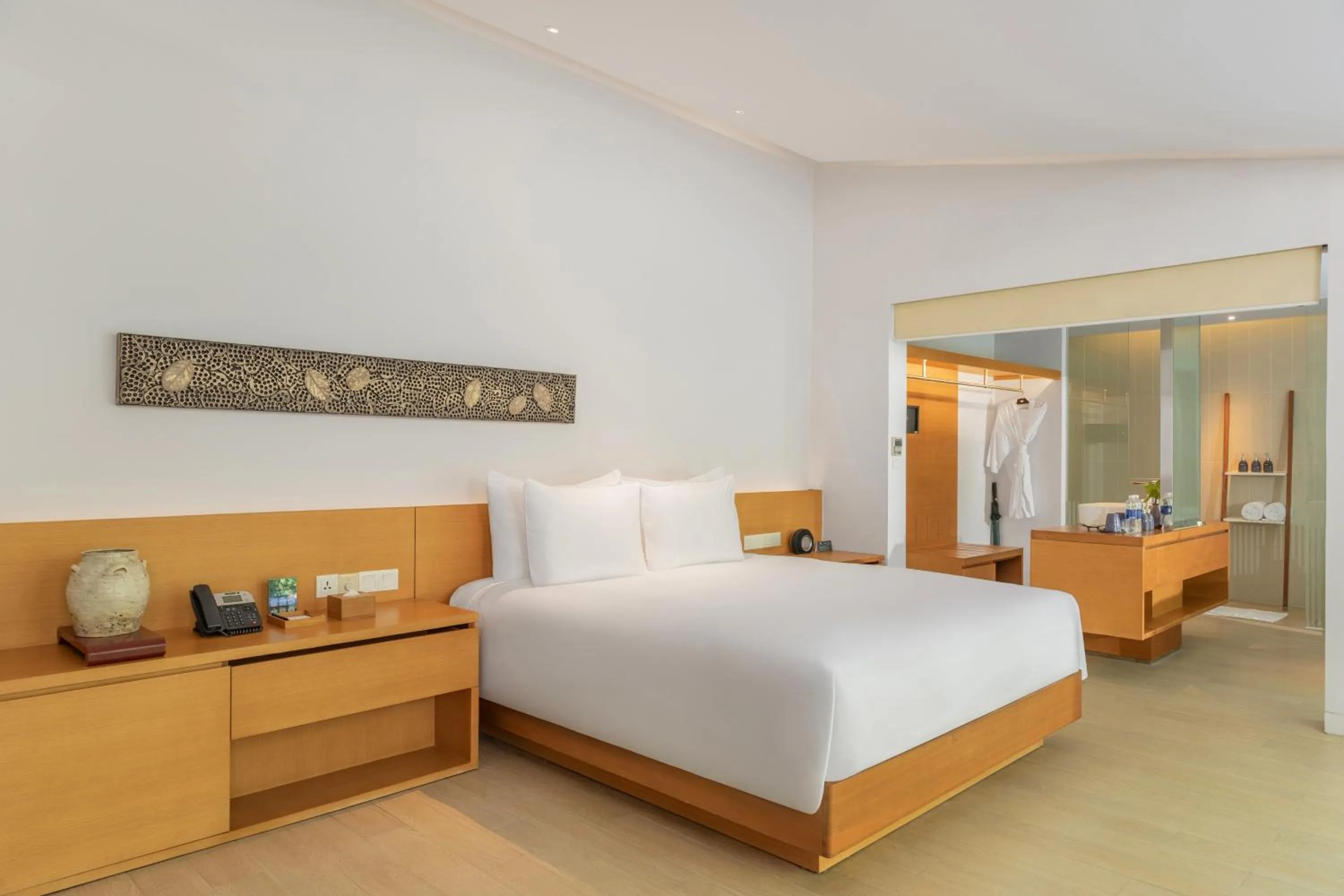 Bedroom, Bed in Naman Retreat