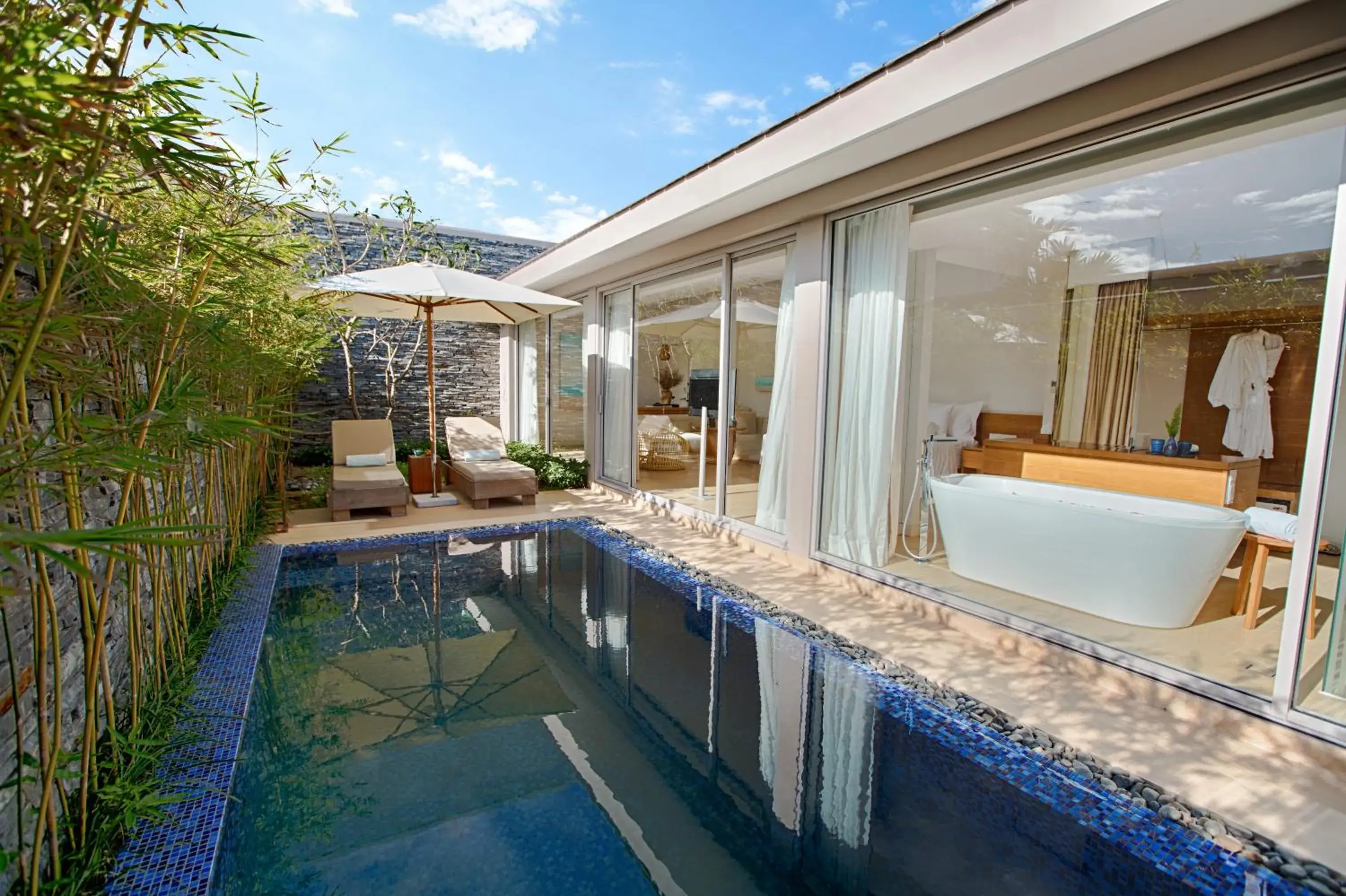 One-Bedroom Villa with Private Pool and Bathtub in Naman Retreat One-Bedroom Villa with Private Pool and Bathtub in Naman Retreat